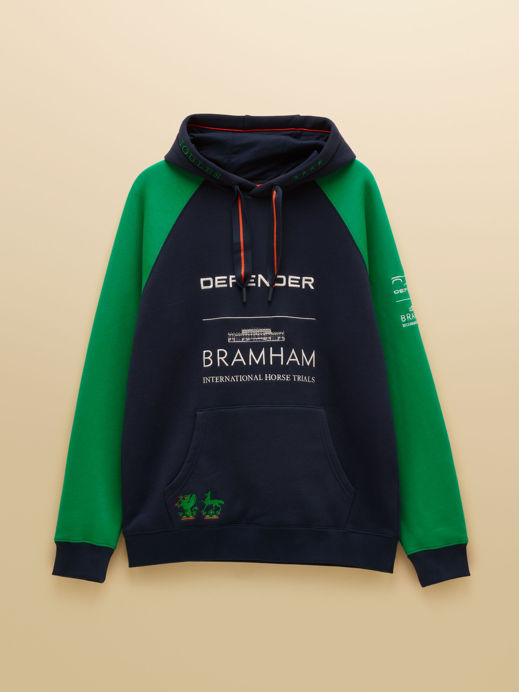 Official Bramham Green/Navy Colourblock Hoodie - Image 9 of 9