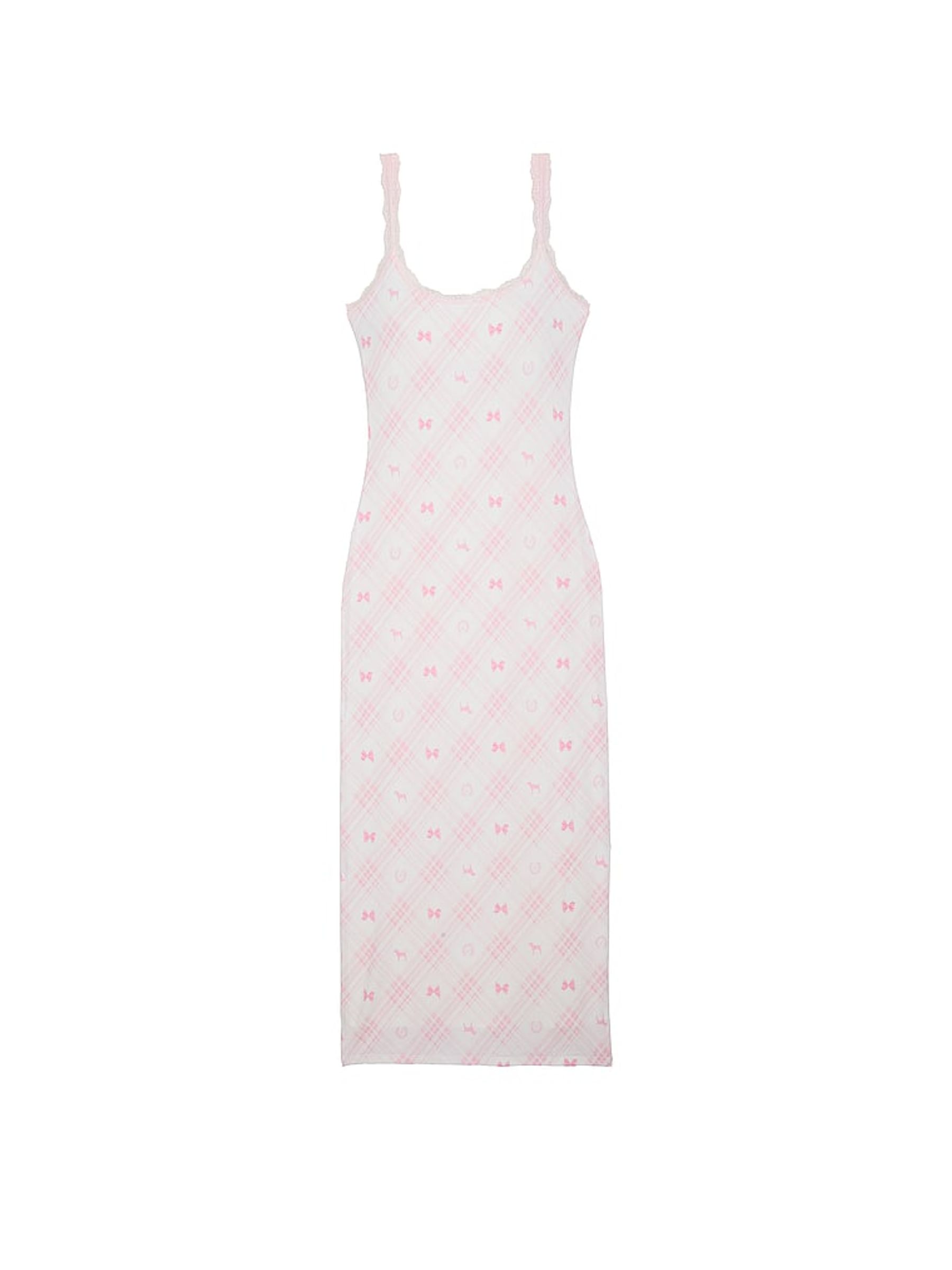 Tartan Icons White Maxi Dress - Image 3 of 3
