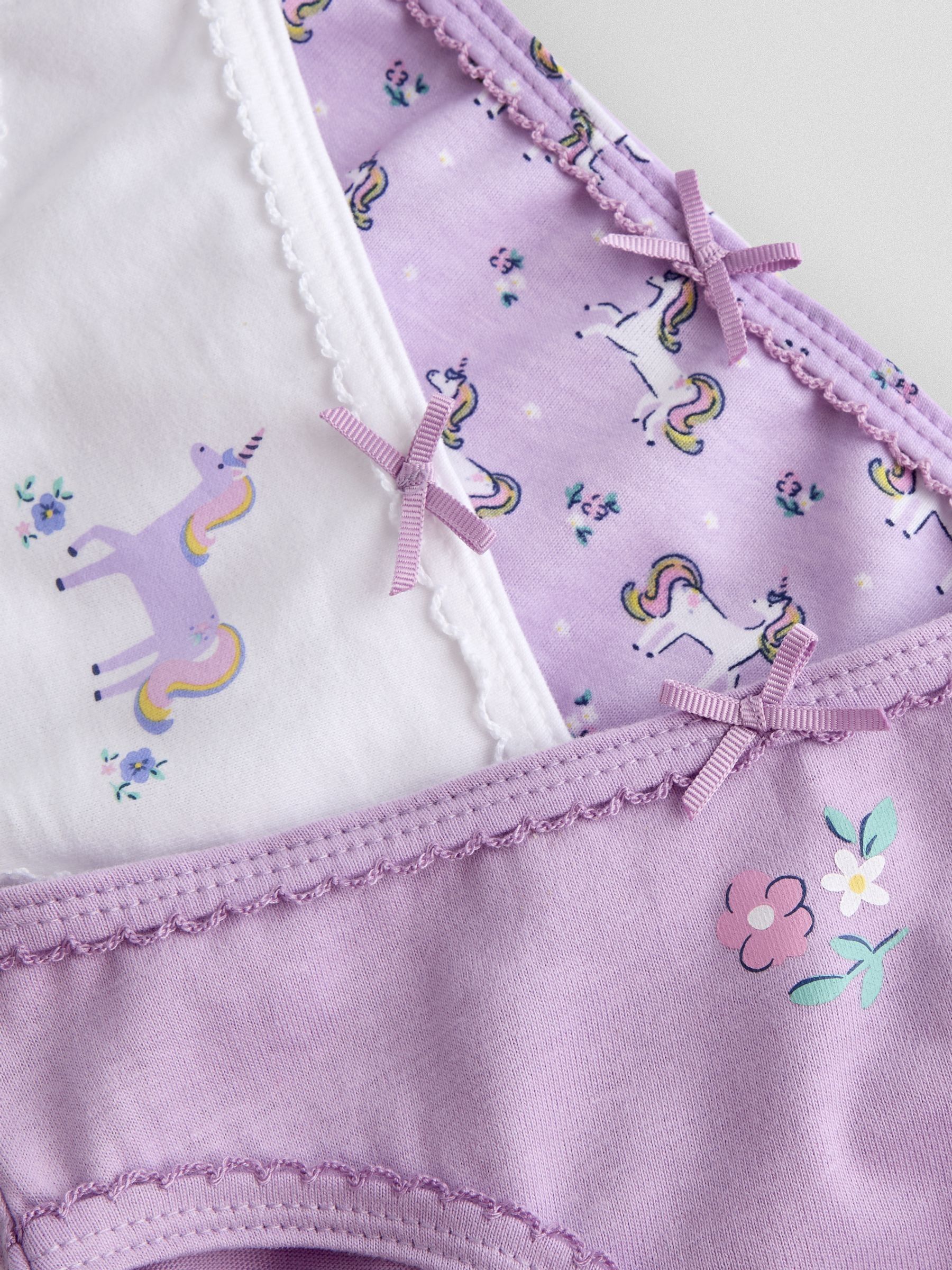 Pink 3-Pack Floral Briefs - Image 8 of 8