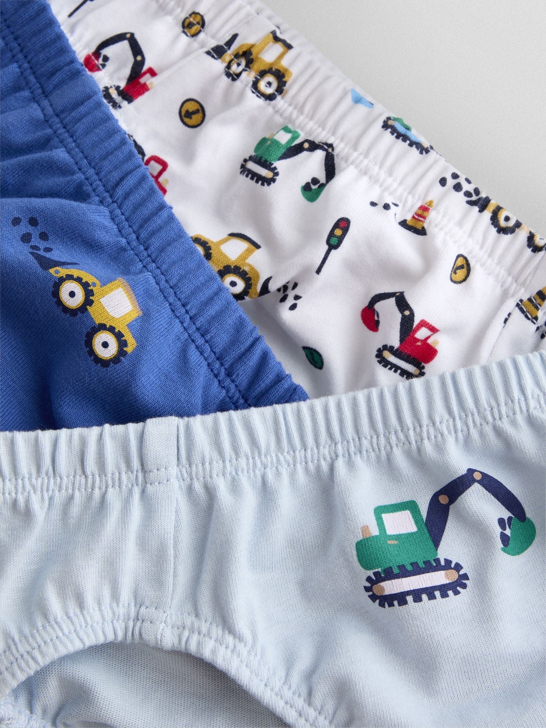 Tractor Construction Vehicle 3 Pack Briefs - Image 8 of 8