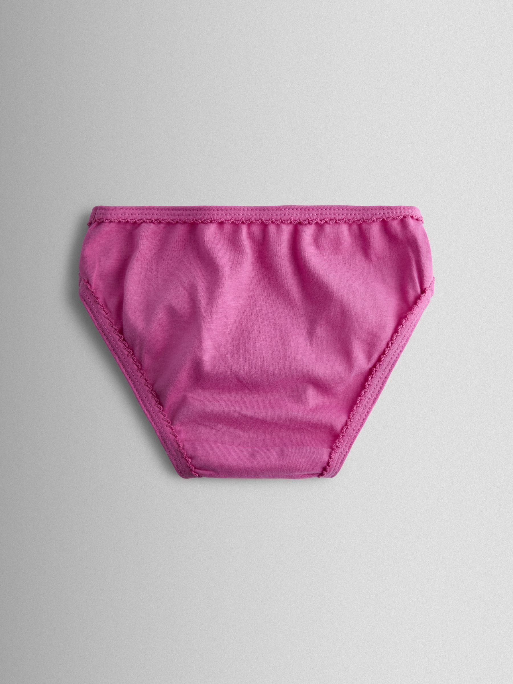 Pink Fairy 3-Pack Floral Briefs - Image 5 of 8