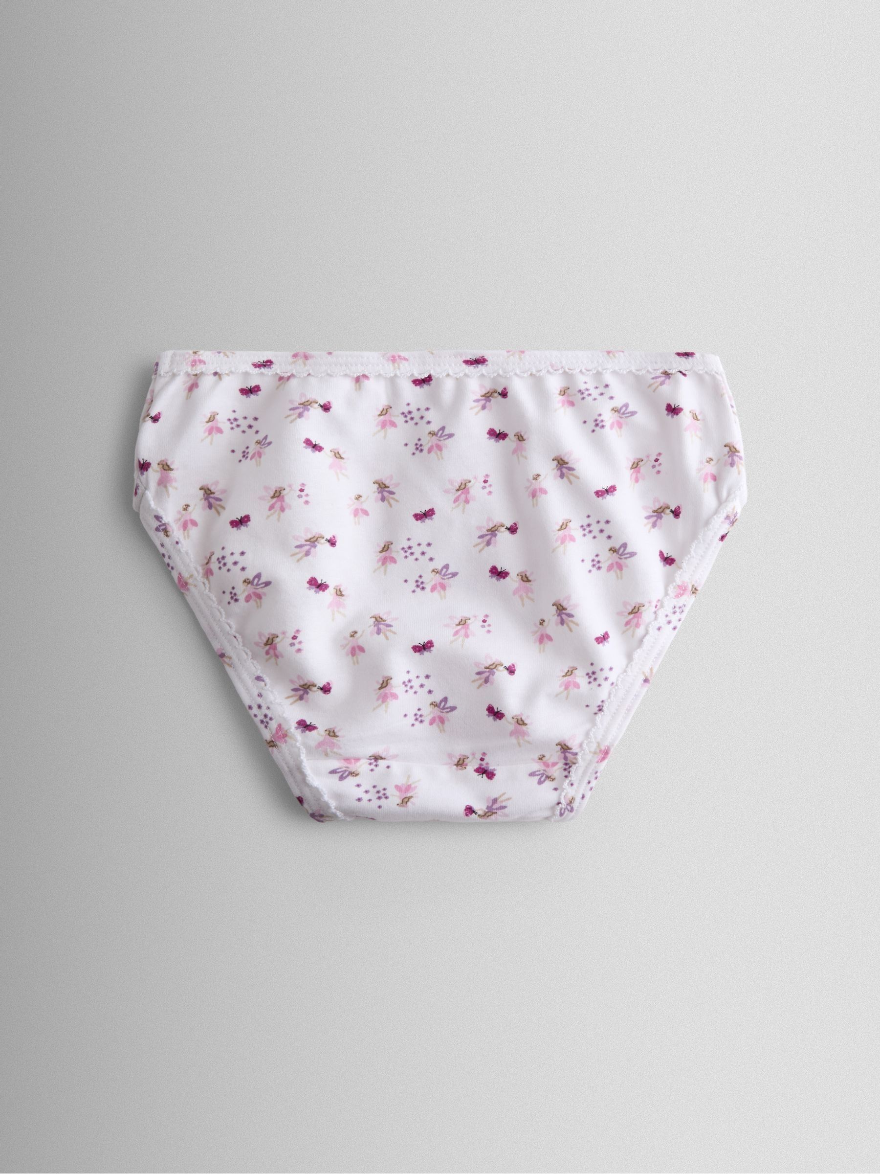 Pink Fairy 3-Pack Floral Briefs - Image 6 of 8