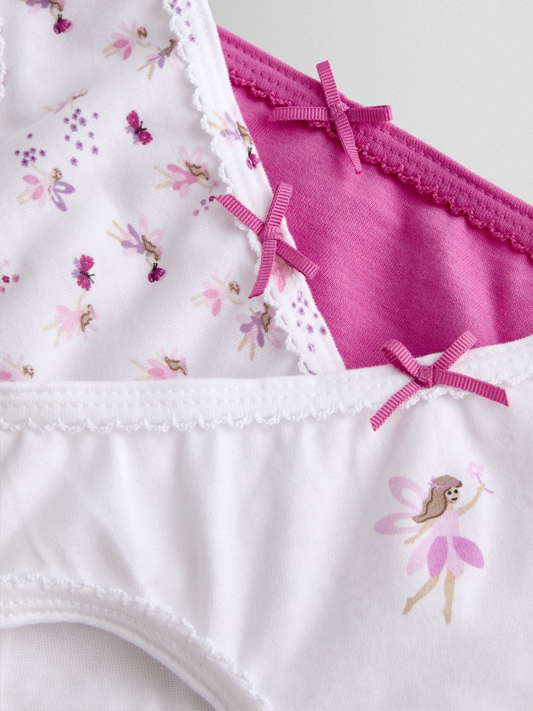 Pink Fairy 3-Pack Floral Briefs - Image 8 of 8