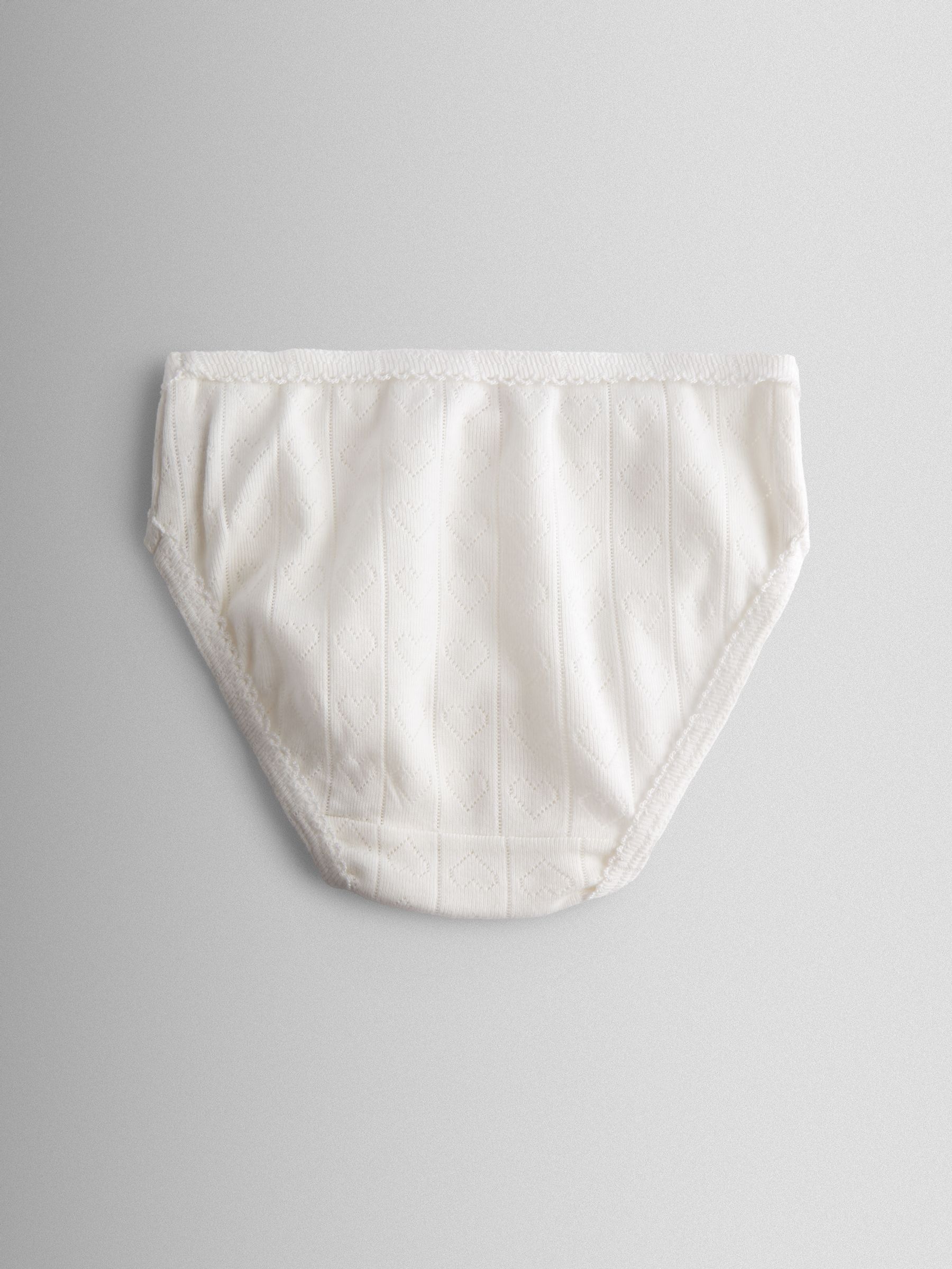 Heart Pointelle 3-Pack Floral Briefs - Image 5 of 8