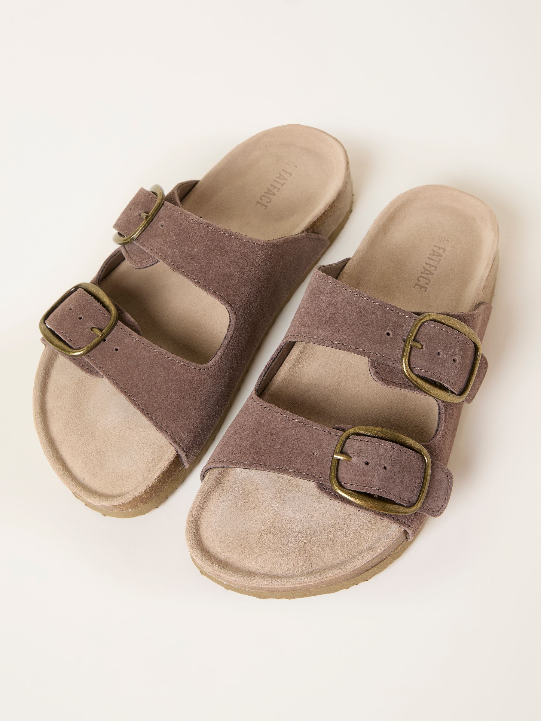 Meldon Mocha Brown Leather Footbed Sandal - Image 3 of 3