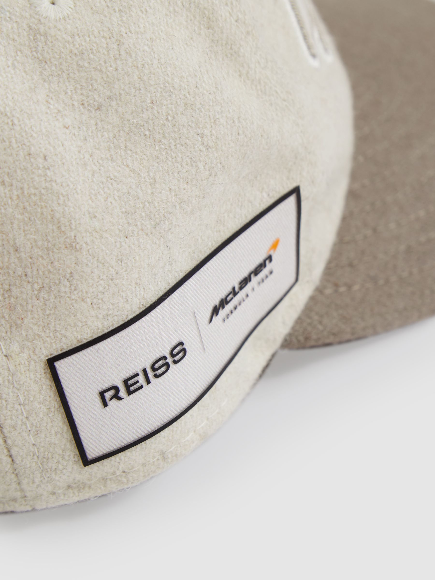 McLaren Racing Embroidered Cap Unisex Fit in Stone - Image 6 of 6