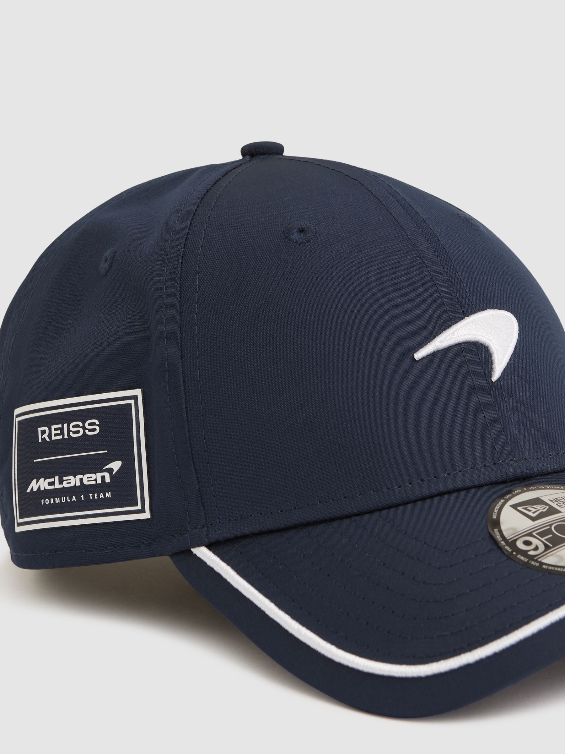 Reiss McLaren F1 Team Speedmark Logo Cap Unisex Fit in Navy | REISS