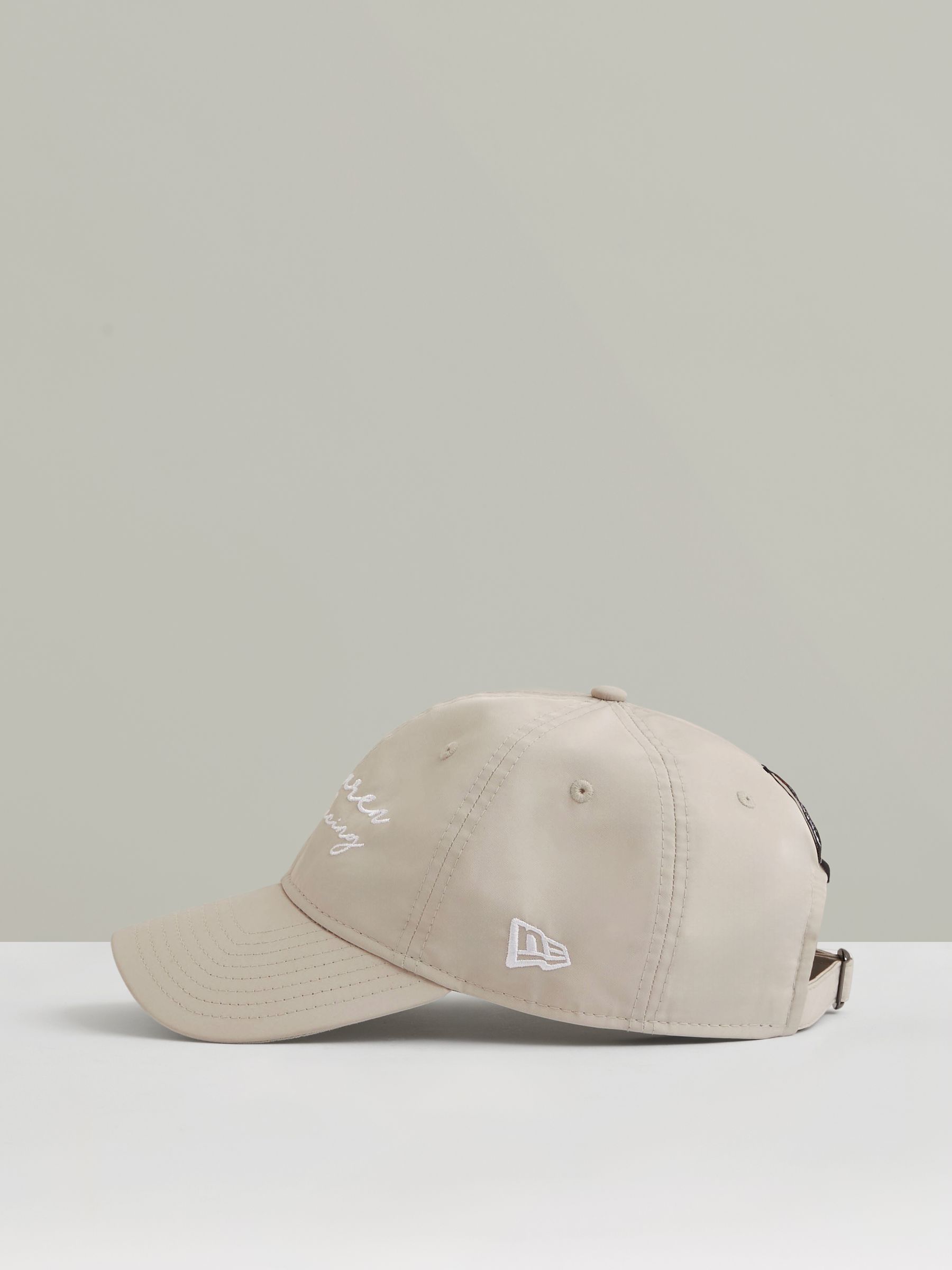 McLaren Racing Logo Embroidered Cap Unisex Fit in Stone - Image 3 of 5