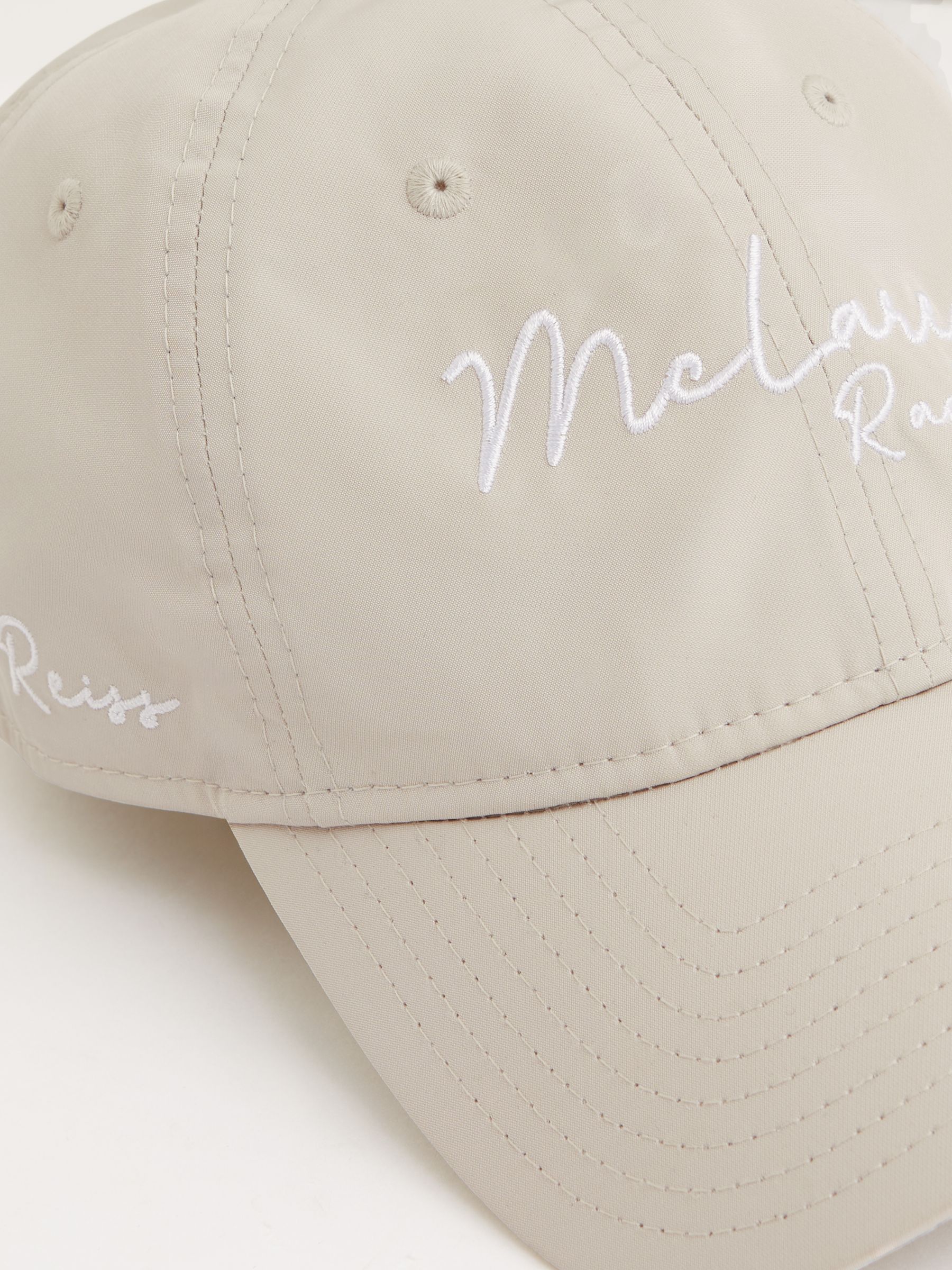 McLaren Racing Logo Embroidered Cap Unisex Fit in Stone - Image 5 of 5