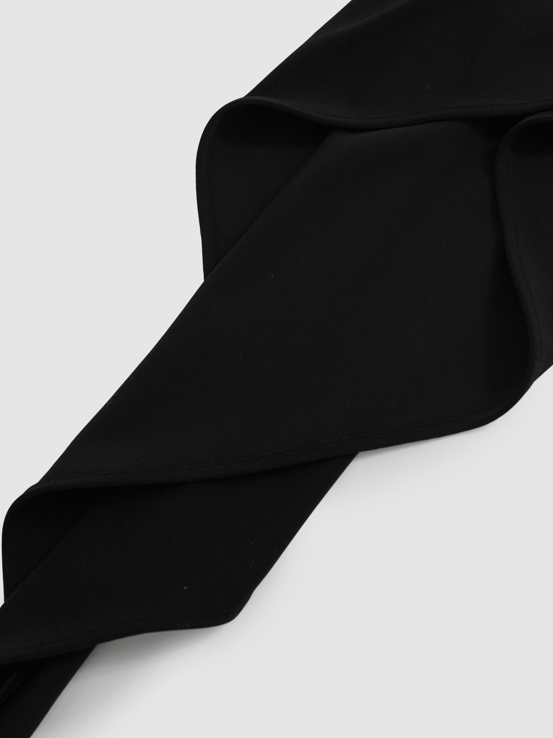 Cape Detail Top in Black - Image 6 of 6