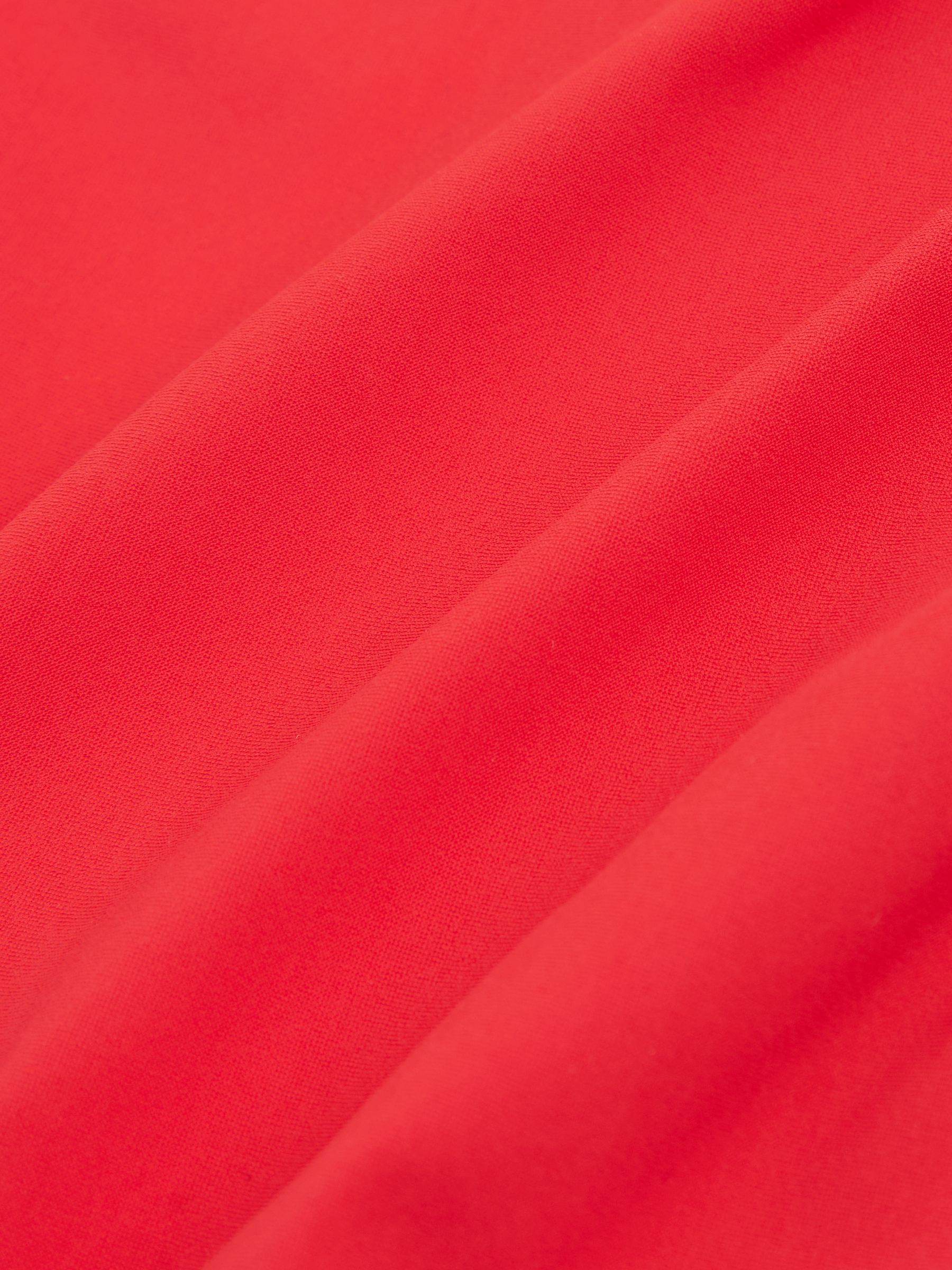 High Cut Bikini Bottoms in Coral Red - Image 5 of 5