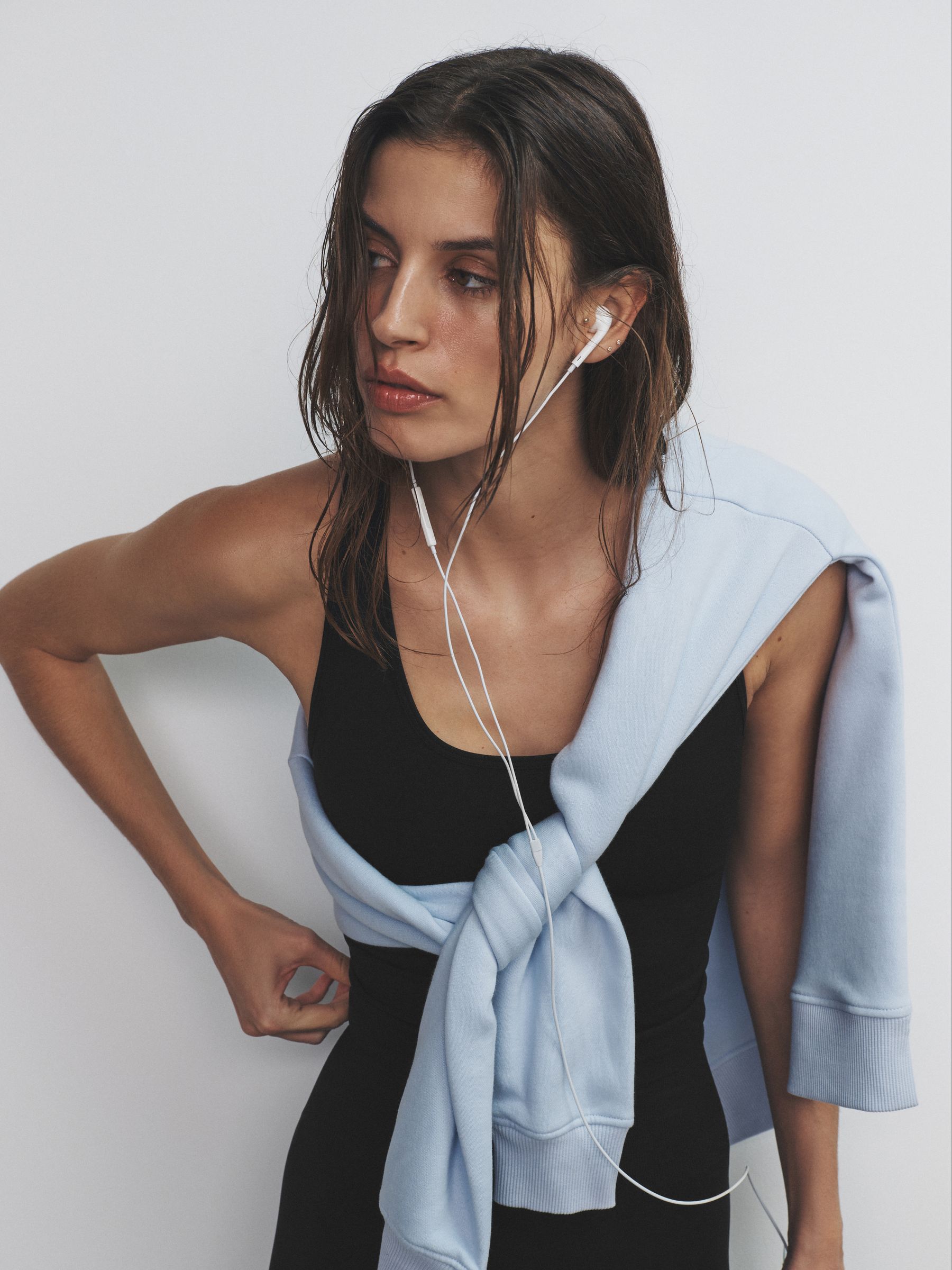 3 Pack Active Smoothing Racer Vest Balck/Charcoal/Grey - Image 1 of 6