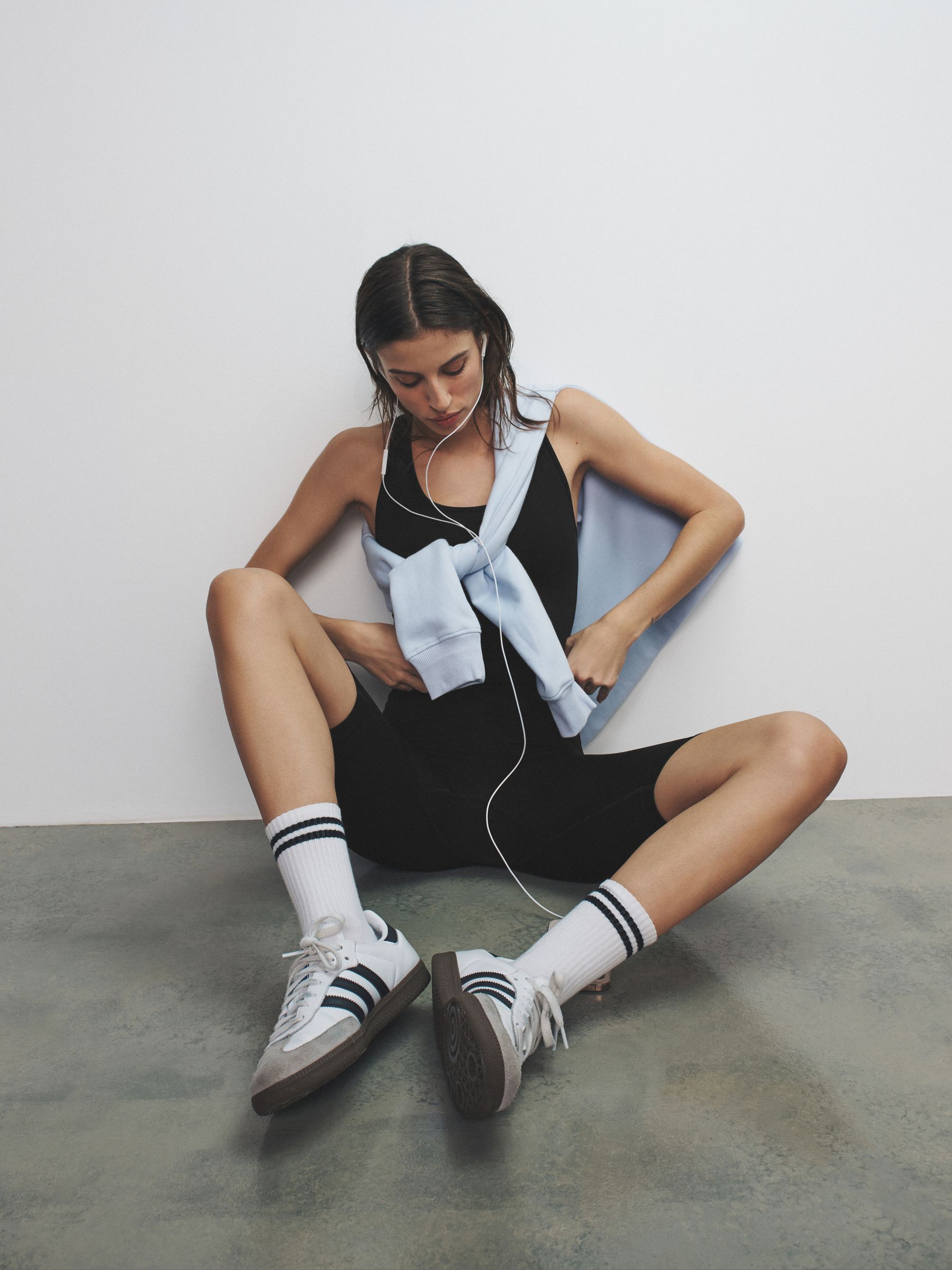 3 Pack Active Smoothing Racer Vest Balck/Charcoal/Grey - Image 4 of 6