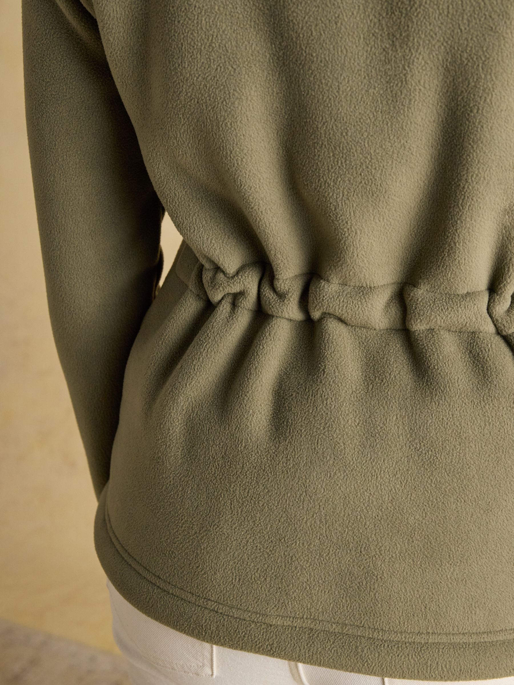 Heritage Light Green Regular Zip Through Fleece - Image 10 of 11