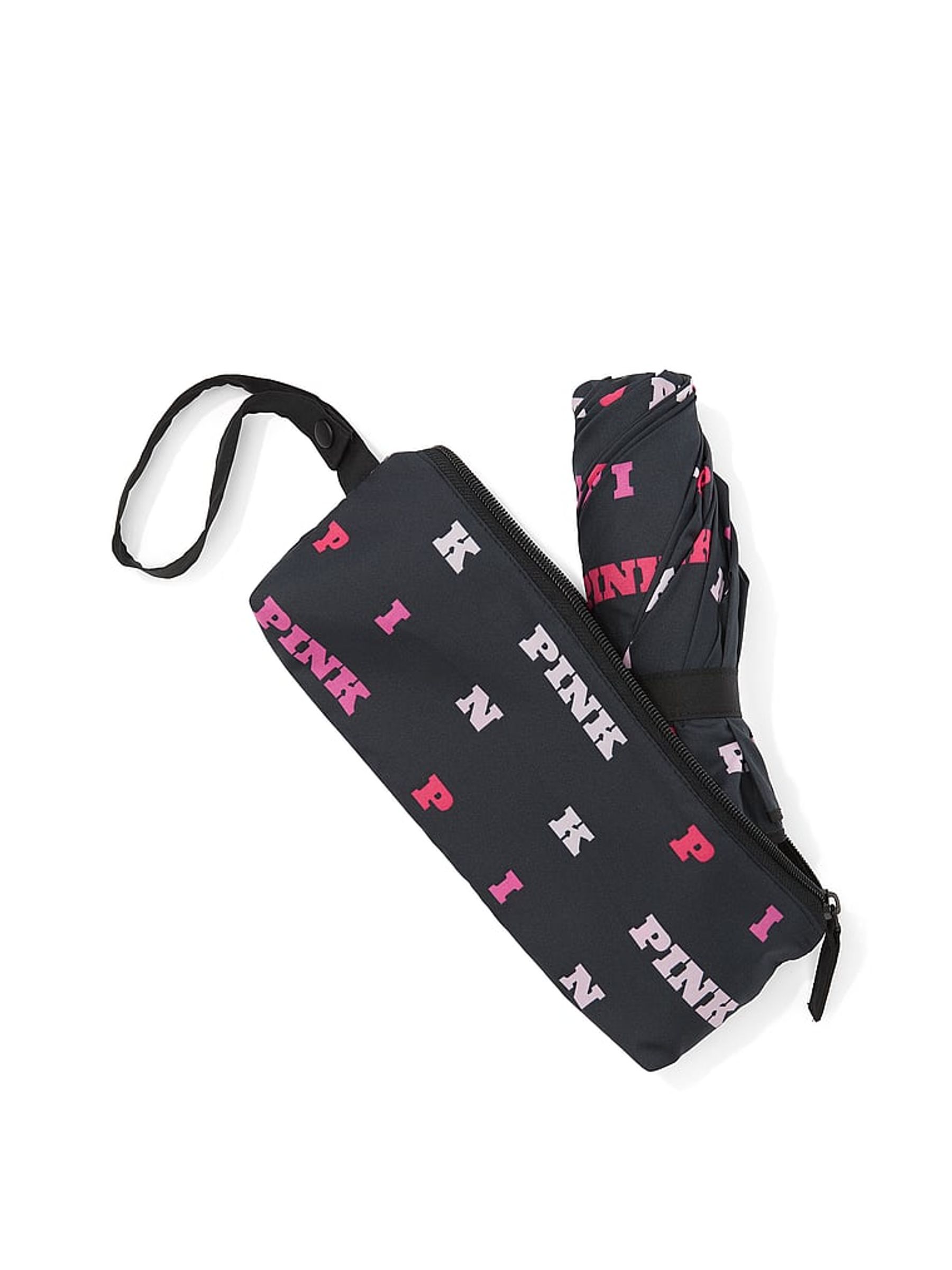 Black Packable Umbrella - Image 1 of 3
