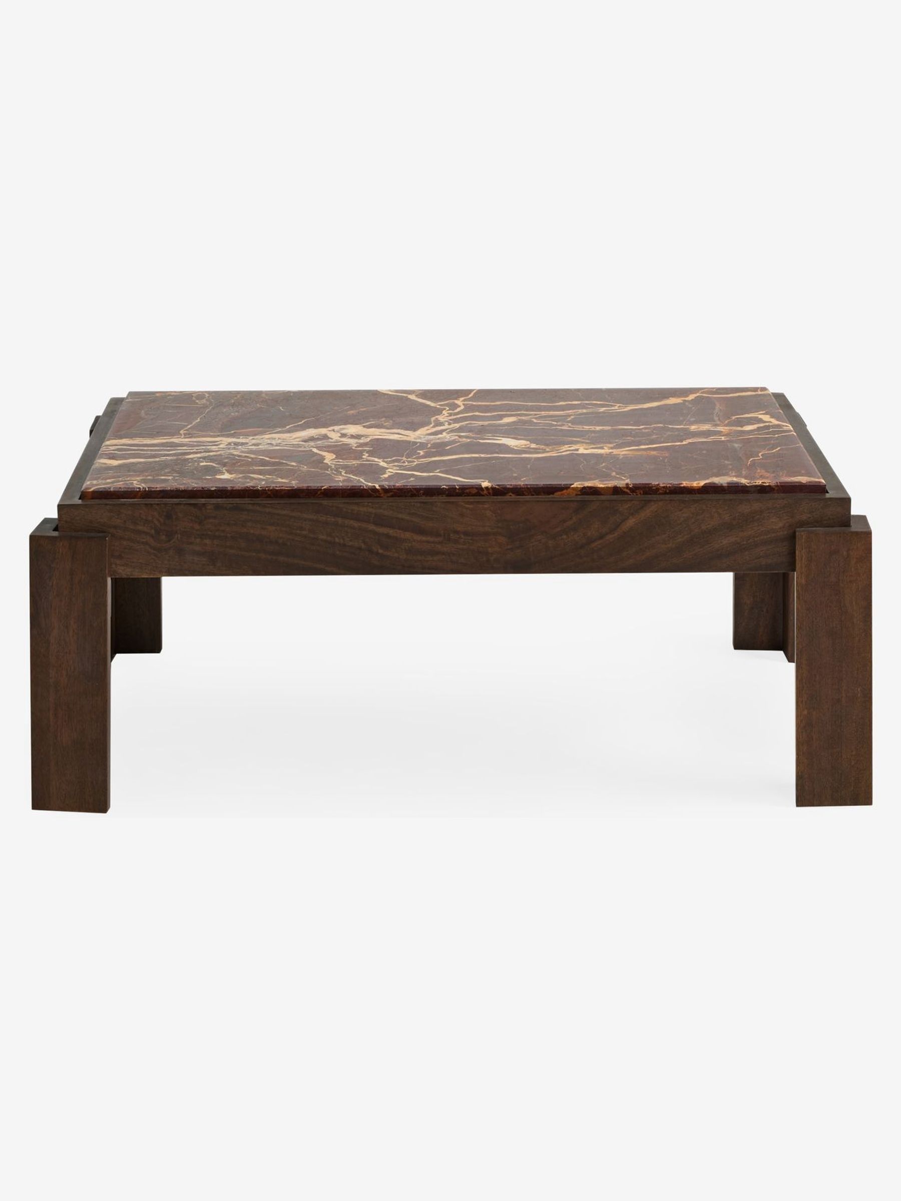 Wynn Coffee Table in Red Cherry Marble - Image 5 of 5