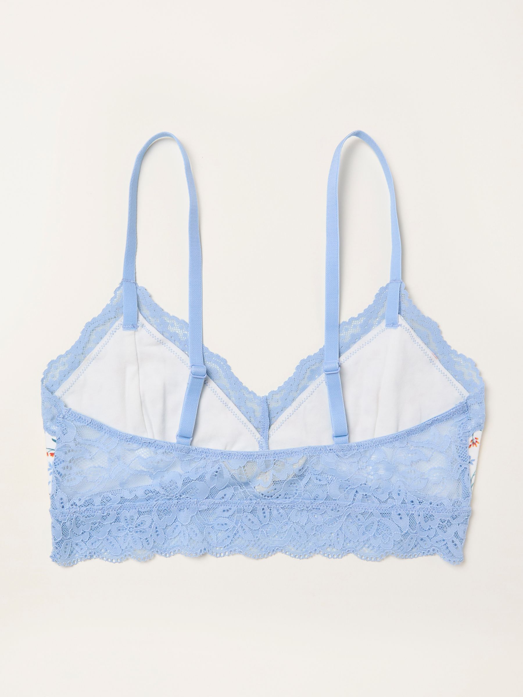 Ivory Floral Bralette - Image 2 of 2