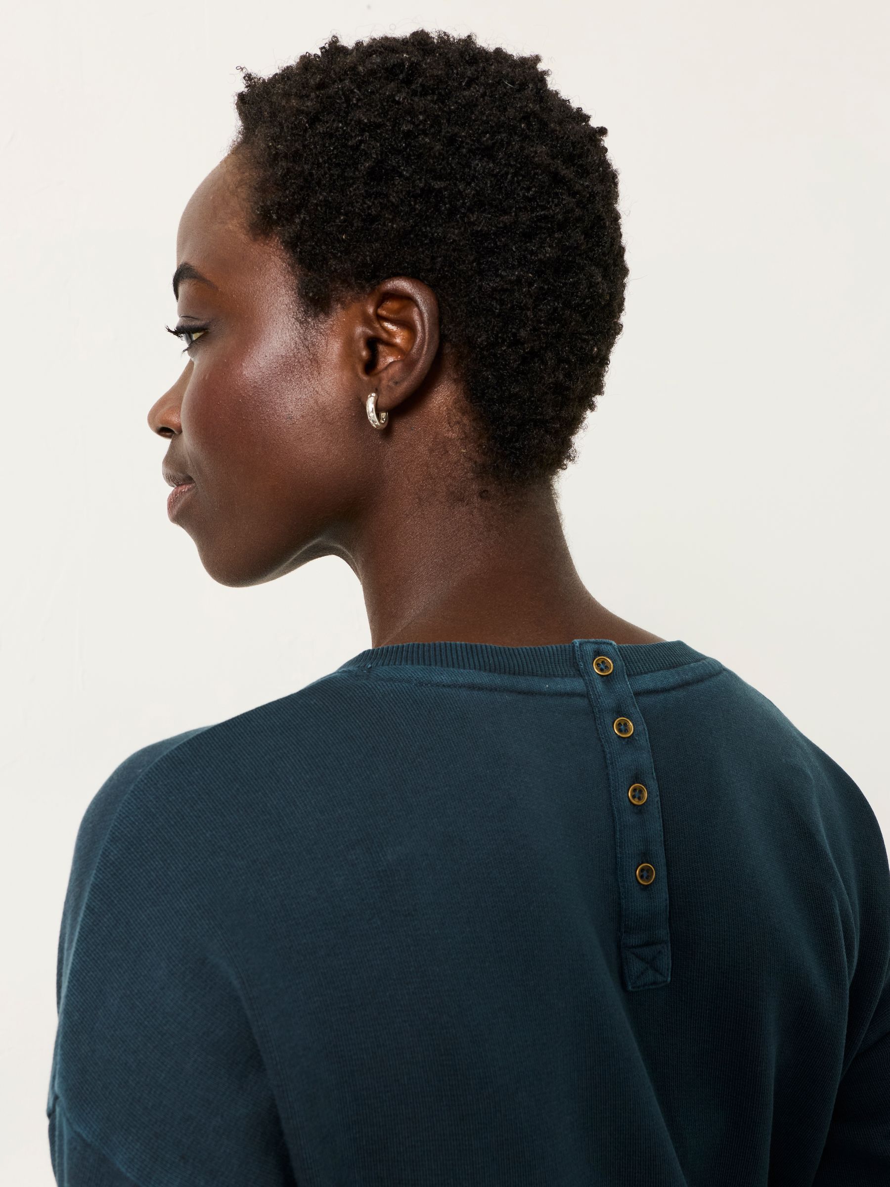 Nia Blue Ditsy Regular 2in1 Midi Dress - Image 5 of 7