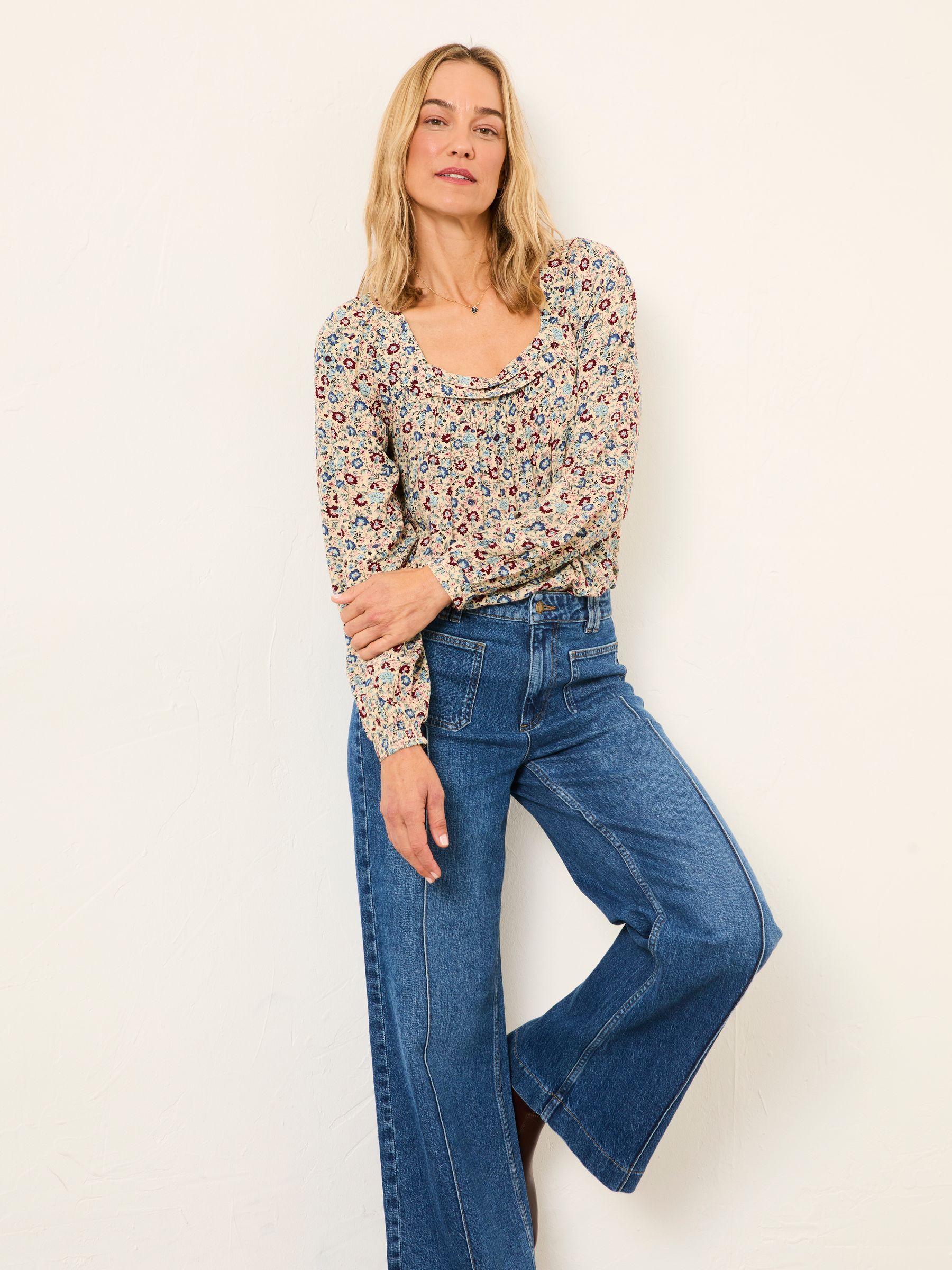 Cat Multi Vintage Ditsy Regular Blouse - Image 3 of 5