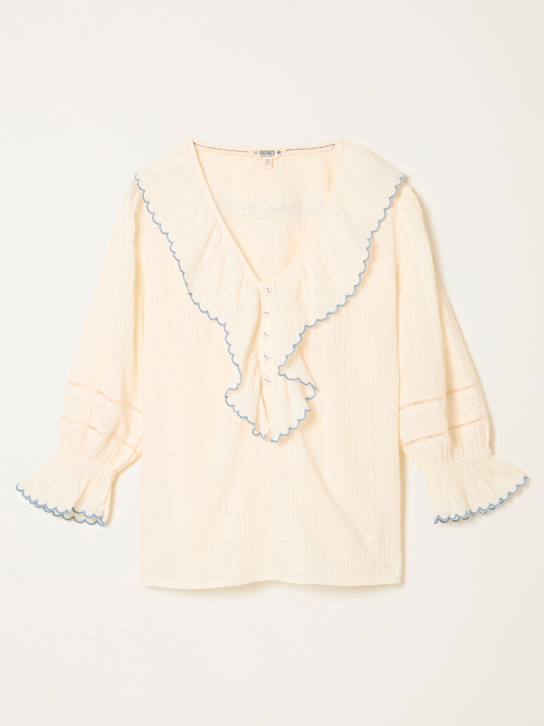 Carly White Regular Blouse - Image 5 of 5