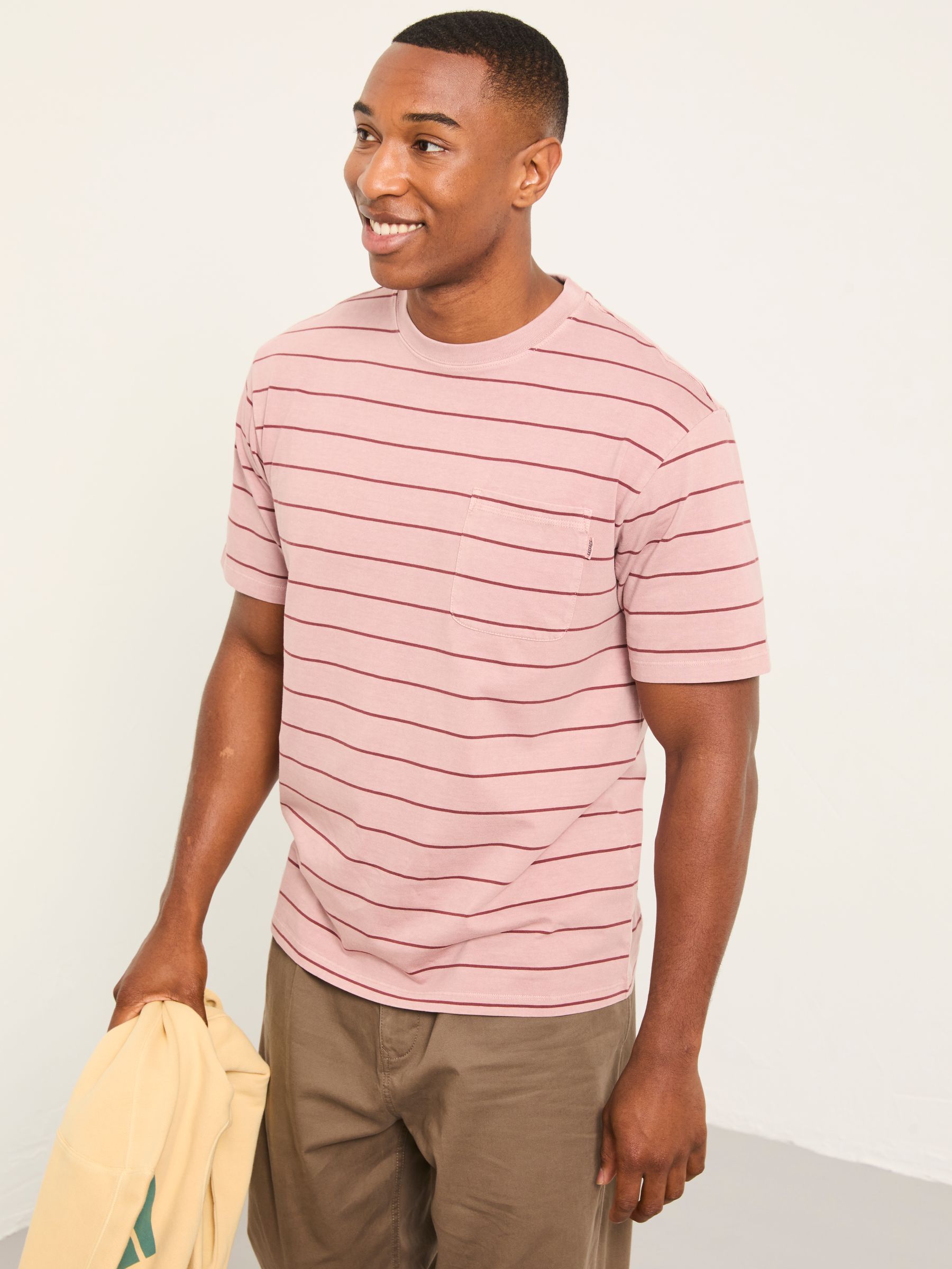 Crompton Pink Stripe Tshirt - Image 2 of 6