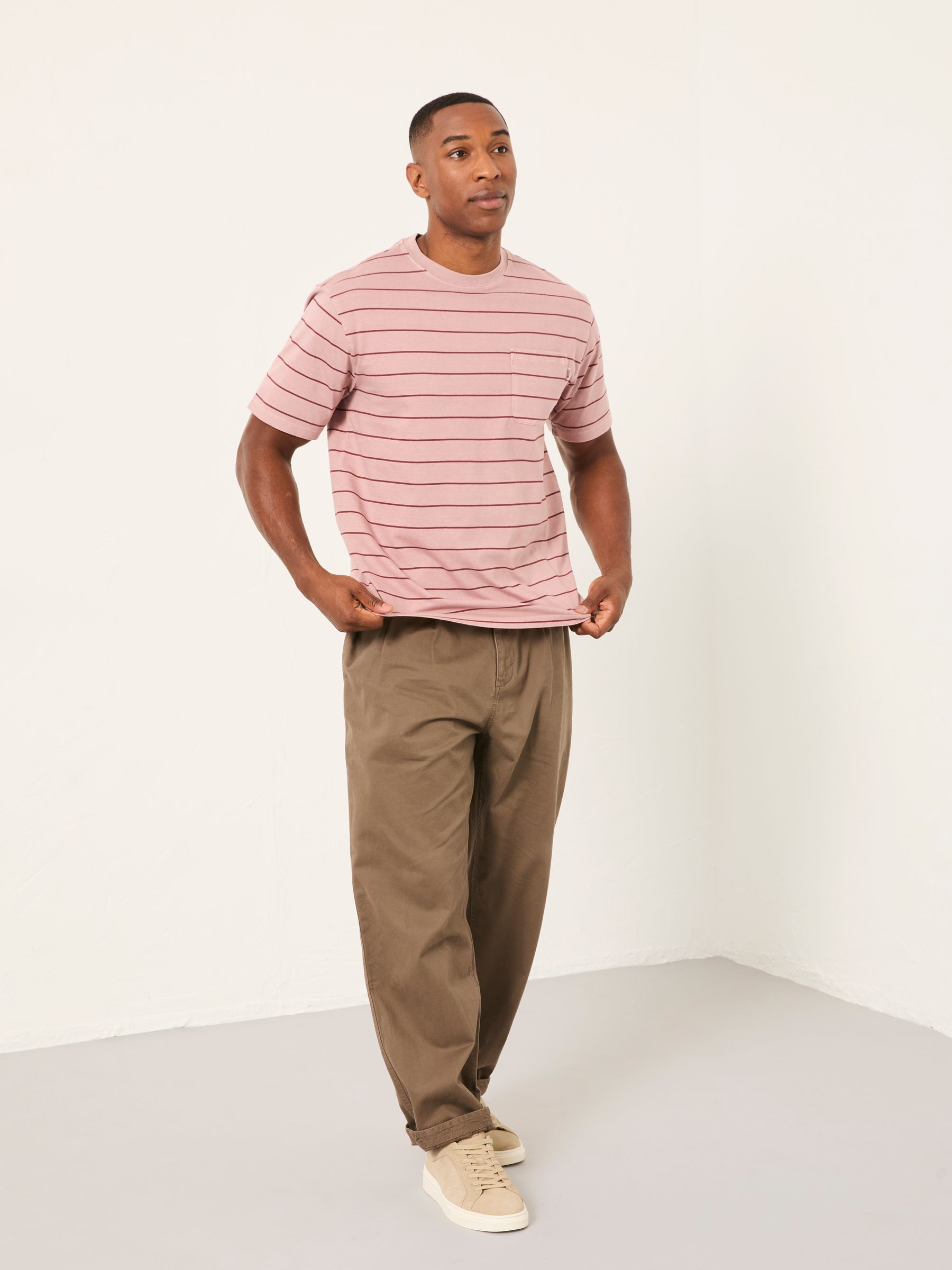 Crompton Pink Stripe Tshirt - Image 4 of 6
