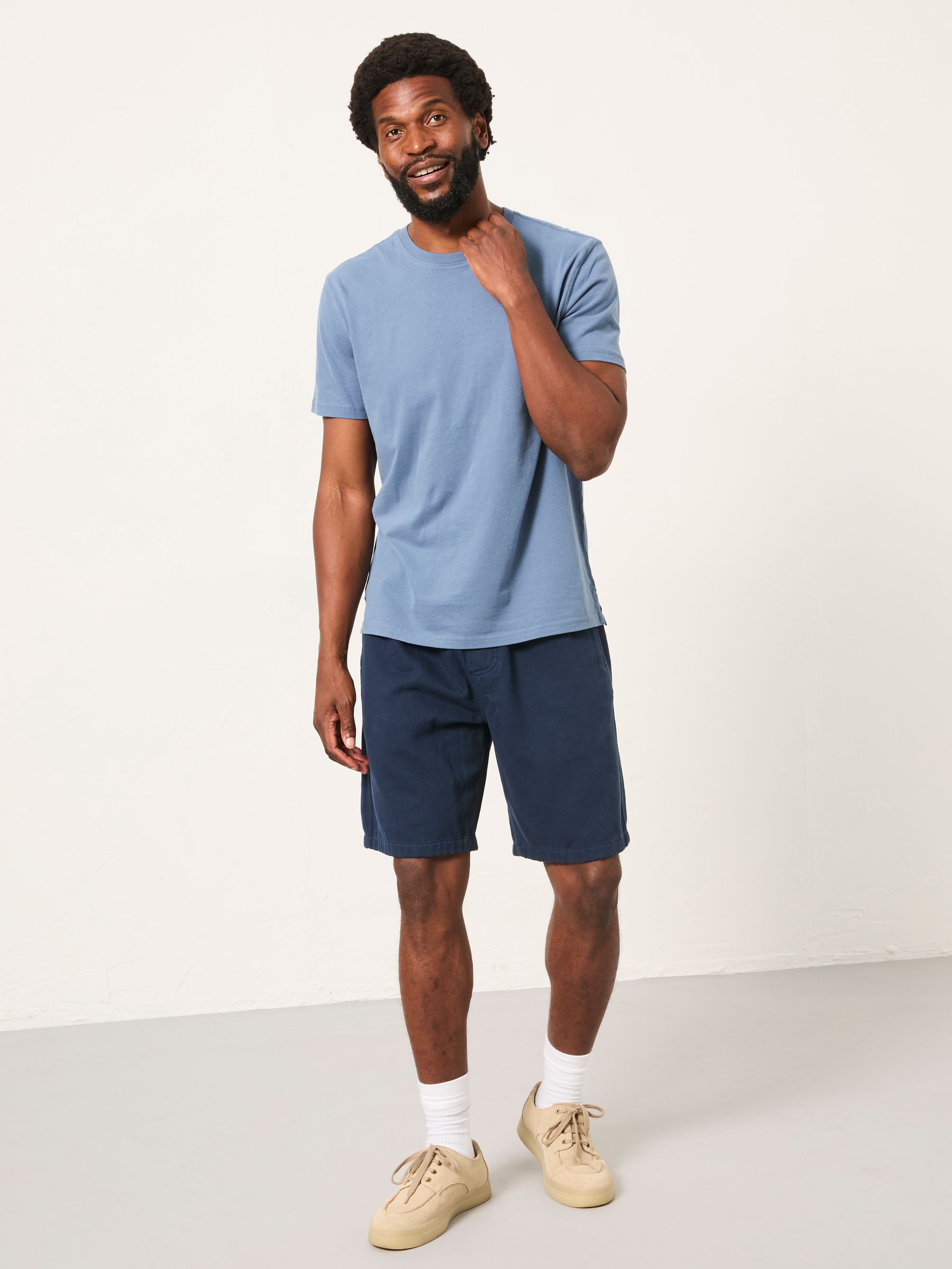 Lulworth Blue Denim Short Sleeve T-Shirt - Image 3 of 6