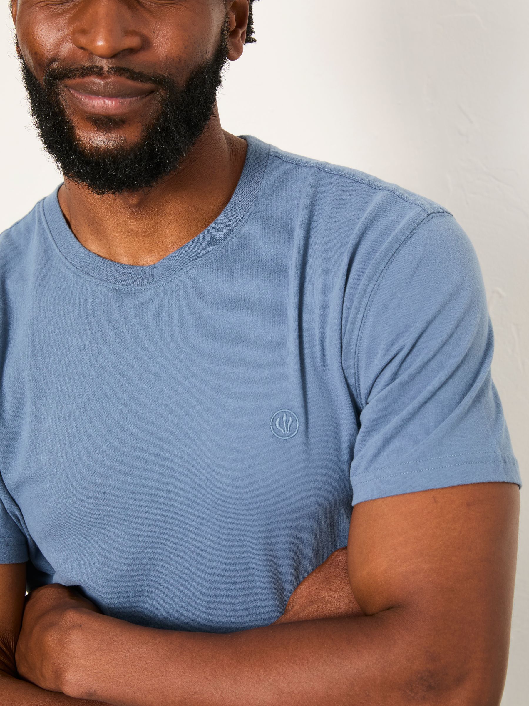 Lulworth Blue Denim Short Sleeve T-Shirt - Image 4 of 6