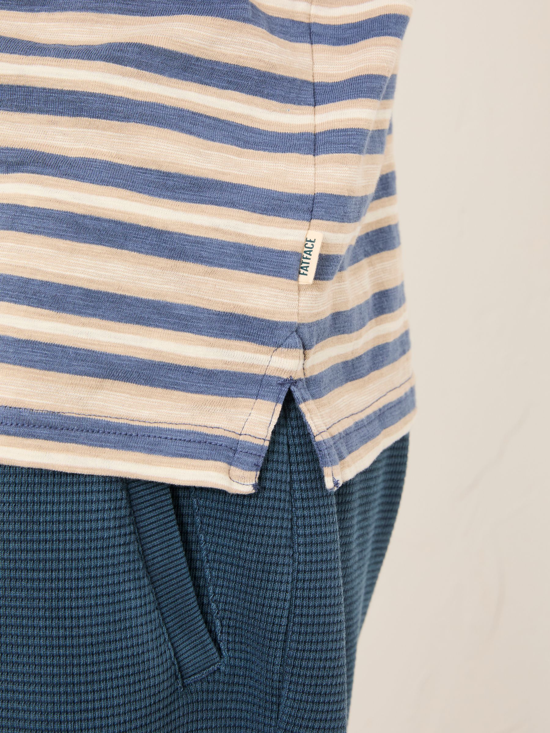Perth Blue Denim Stripe Tshirt - Image 3 of 5