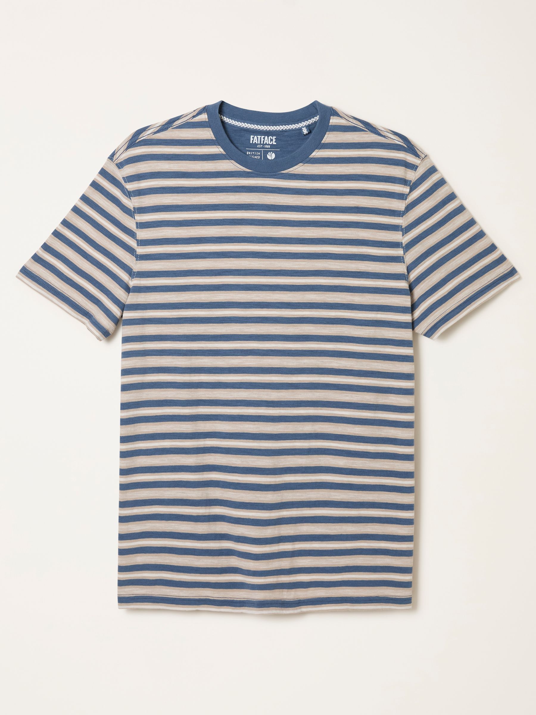 Perth Blue Denim Stripe Tshirt - Image 5 of 5