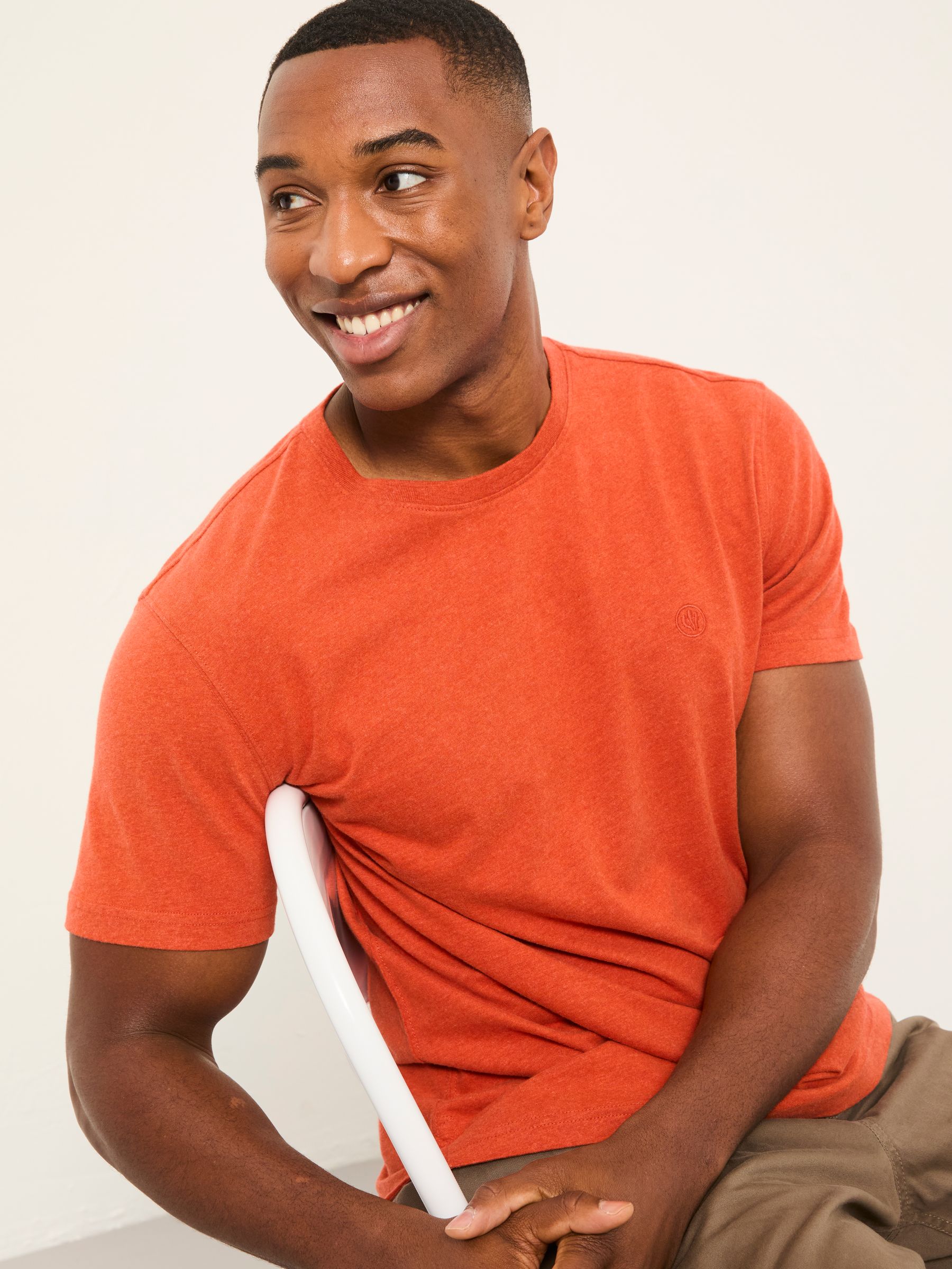 Lulworth Terracotta Short Sleeve T-Shirt - Image 5 of 6