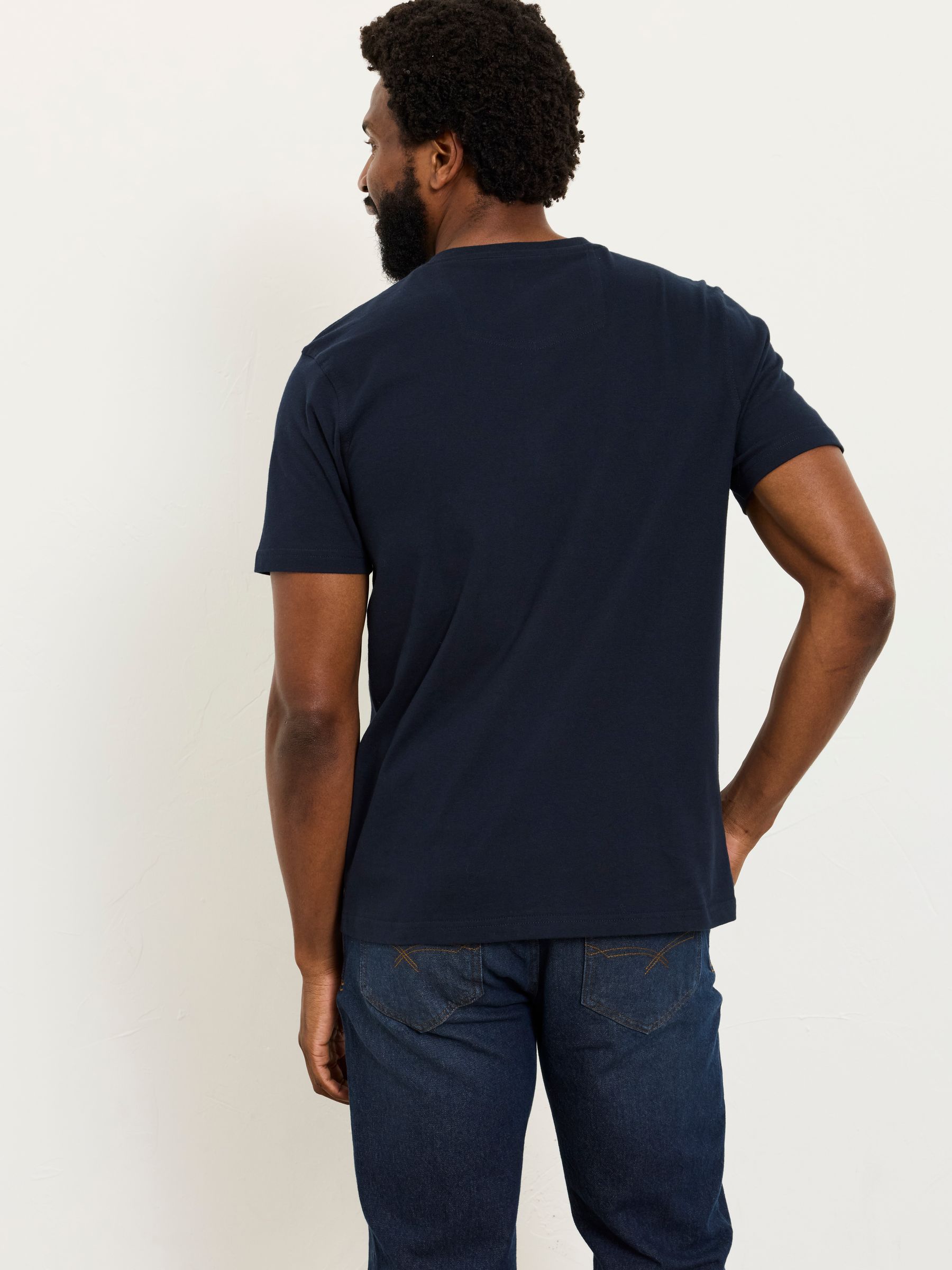 Henley White Short Sleeve Tshirts 2 Pack - Image 3 of 8