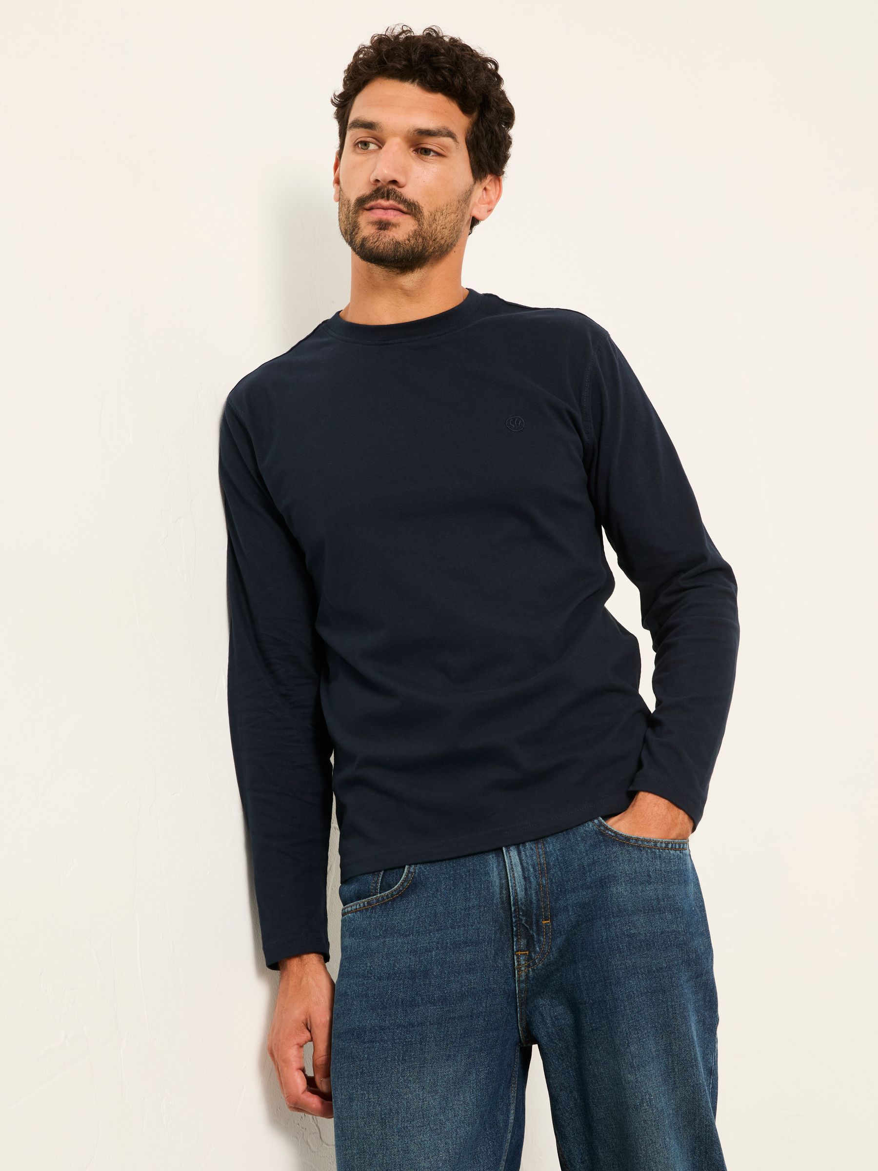 White Long Sleeve Tshirts 2 Pack - Image 2 of 7 White Long Sleeve Tshirts 2 Pack - Image 2 of 7