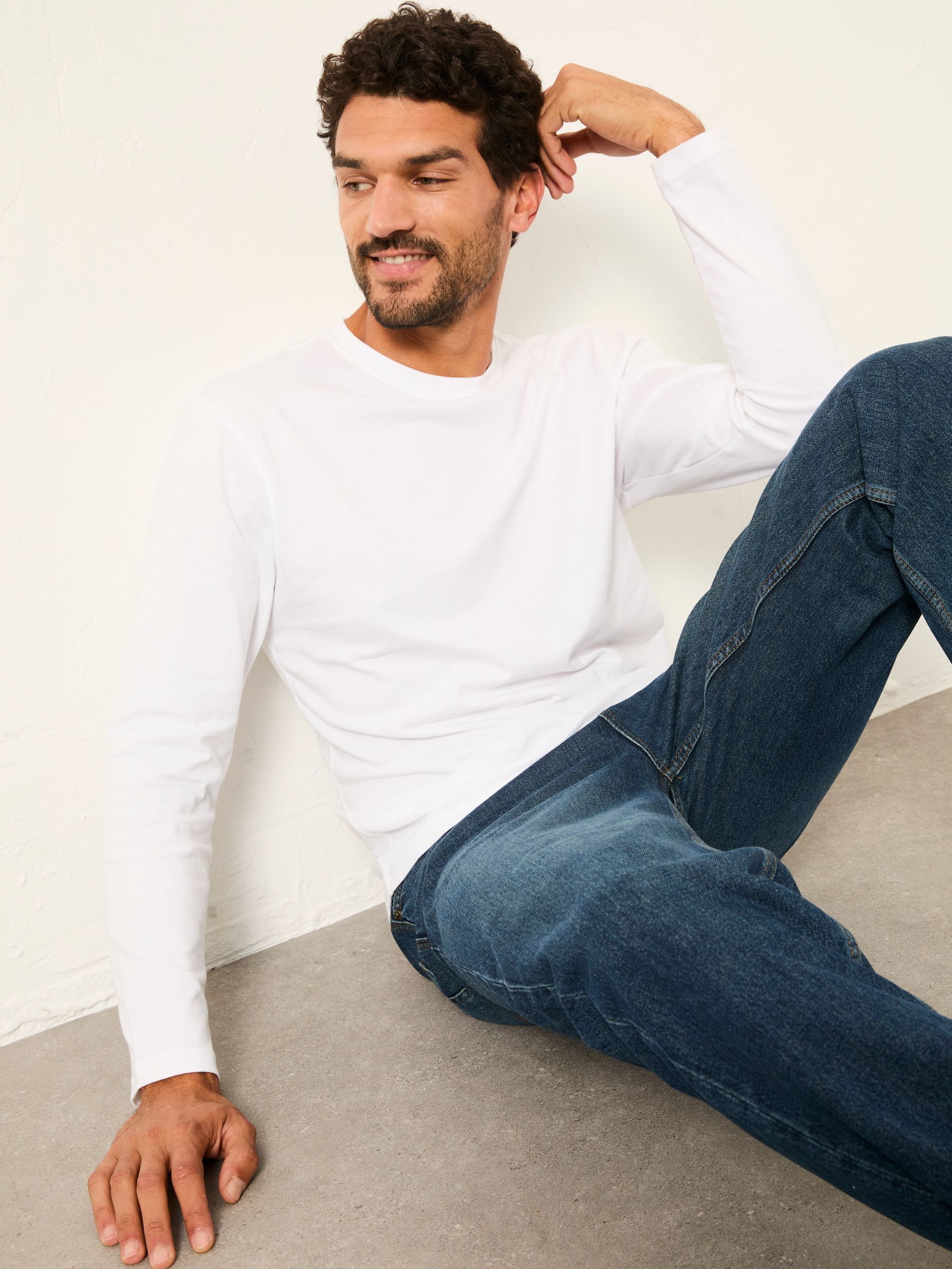 White Long Sleeve Tshirts 2 Pack - Image 6 of 7