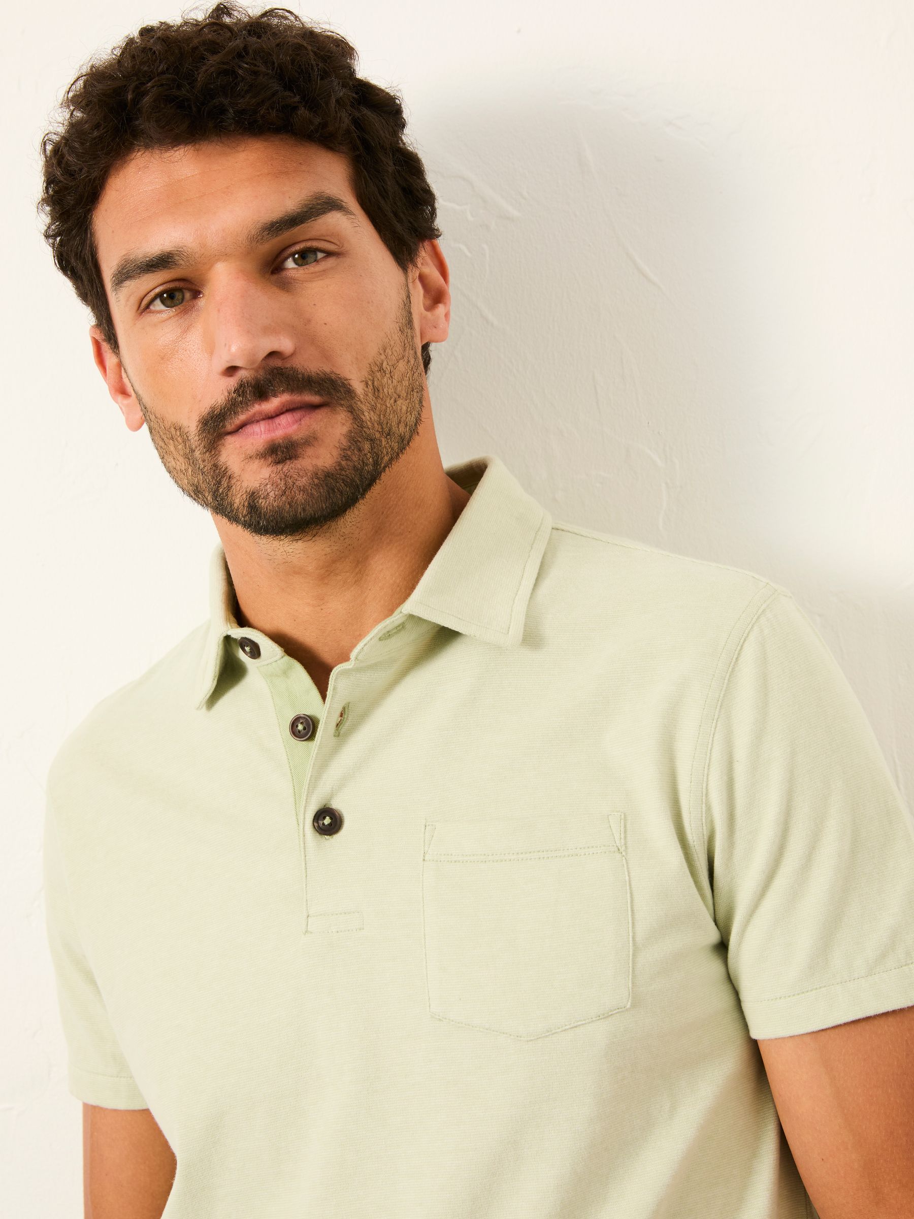 Green Elm Stripe Polo - Image 4 of 6