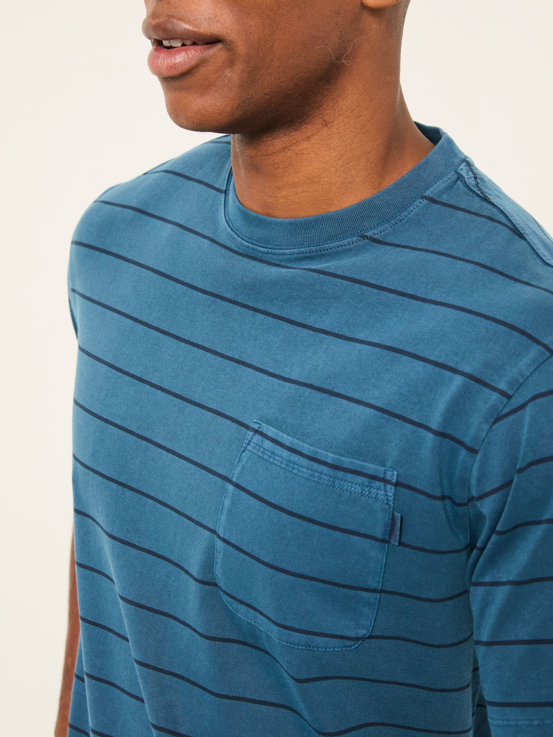 Crompton Blue Stripe Tshirt - Image 3 of 5
