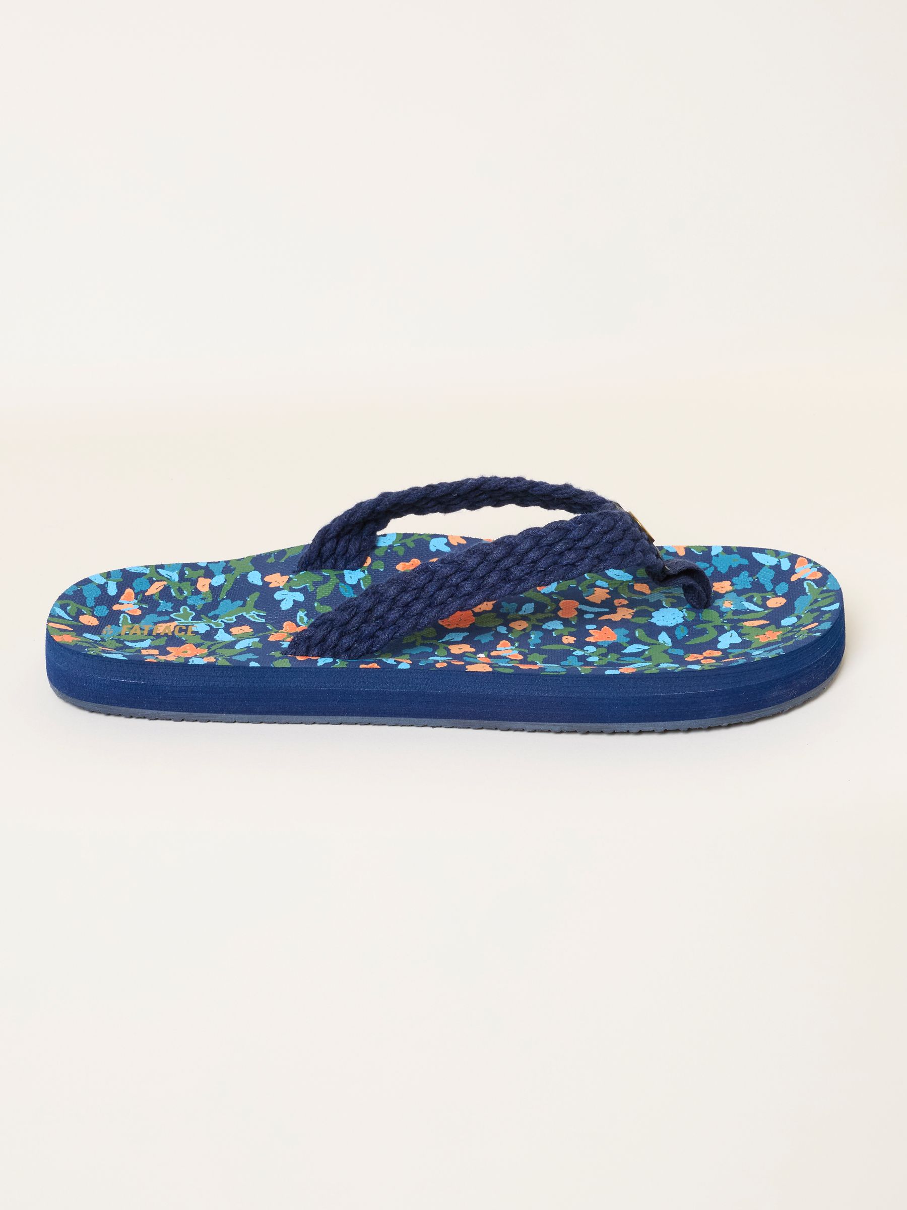 Bay Navy Moulded Flip Flop - Image 1 of 3