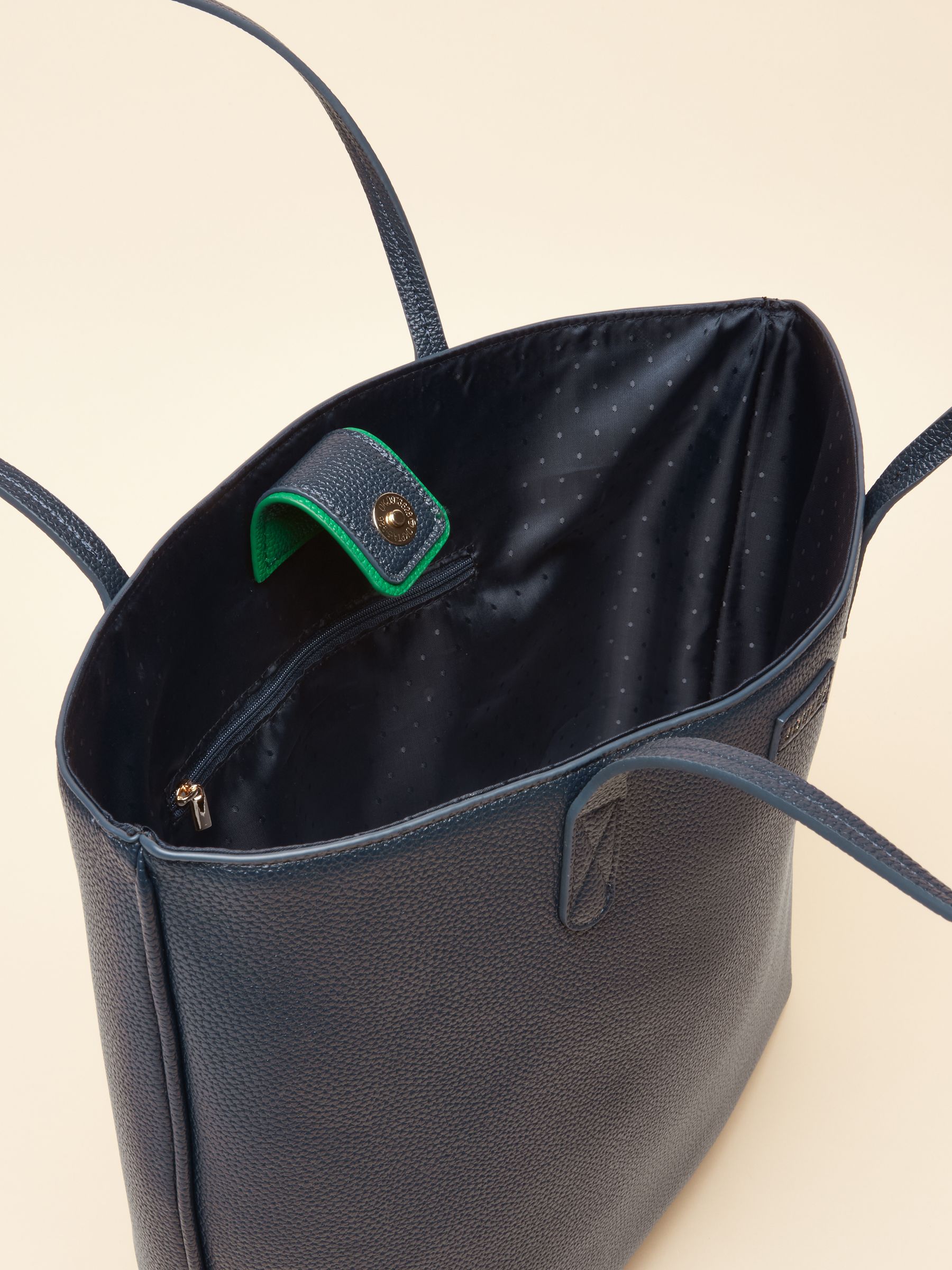 Jemima Navy Tote Bag - Image 5 of 5