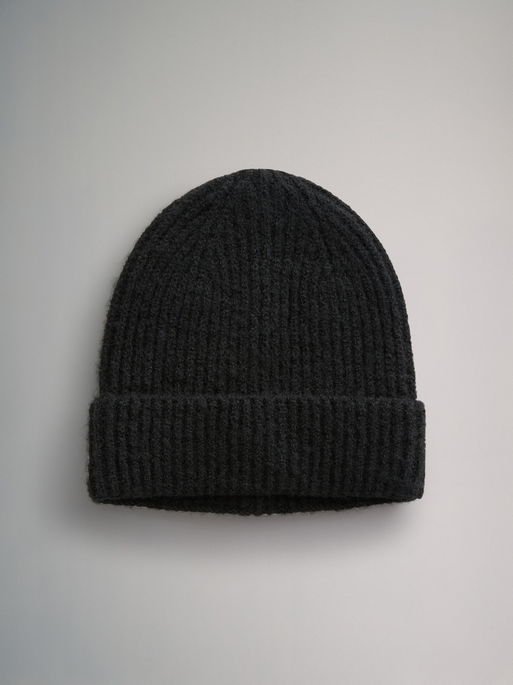 3 Pack Beanies Black/Grey Marl/Charcoal Grey - Image 4 of 6