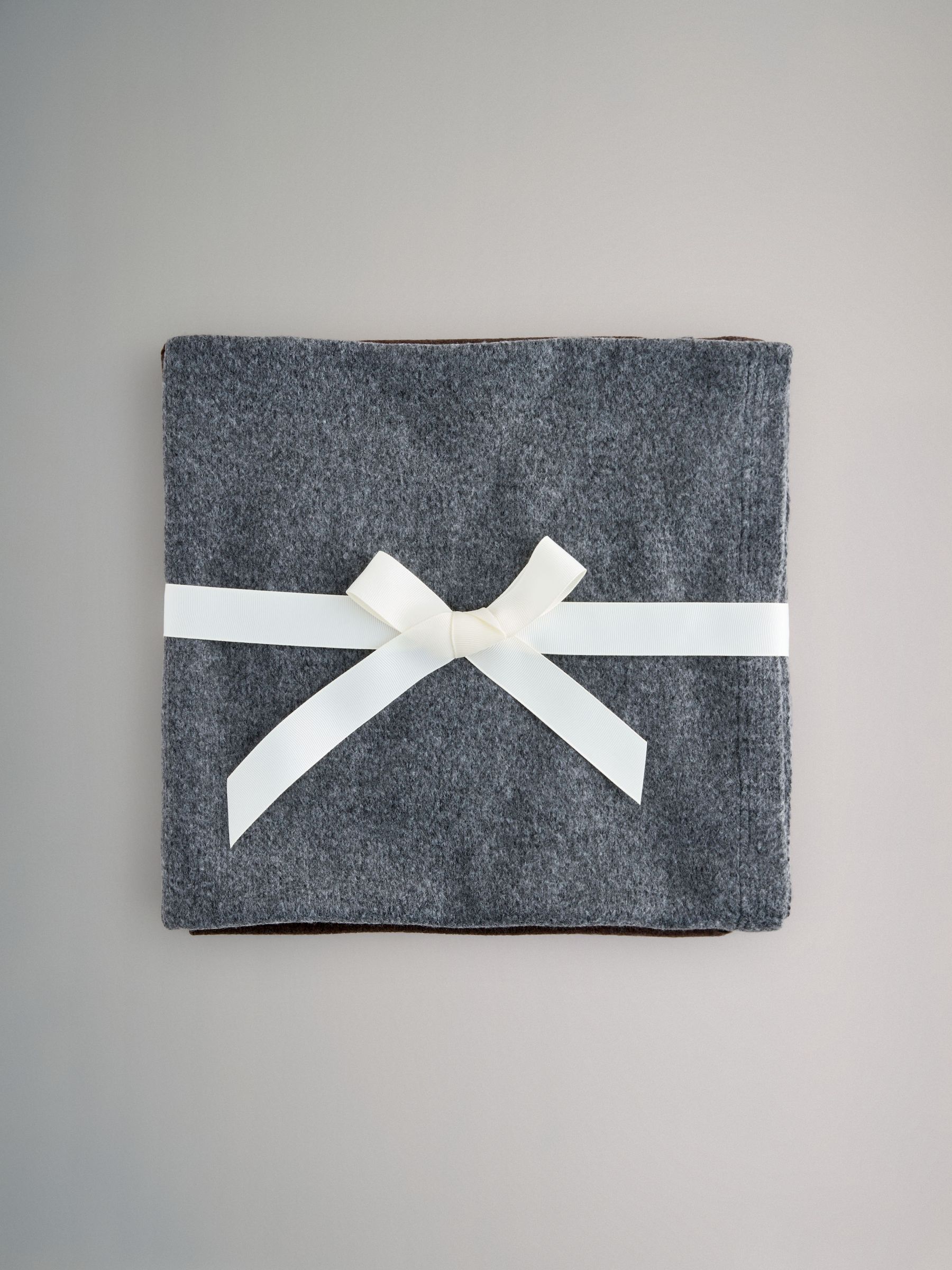 Charocal Grey/Chocolate Brown 2 Pack Triangle Scarfs - Image 6 of 6