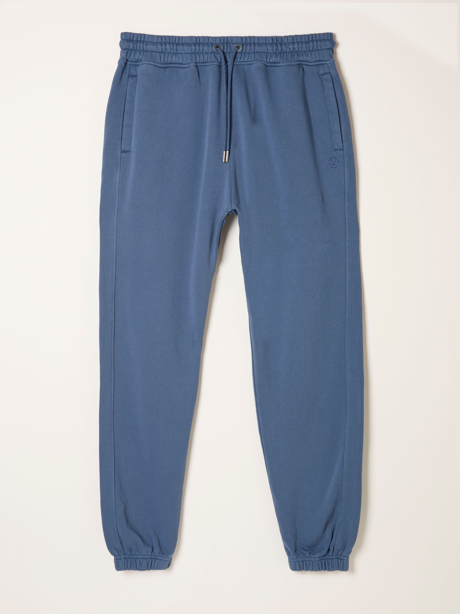Brooke Denim Dark Blue Cuffed Joggers - Image 6 of 6