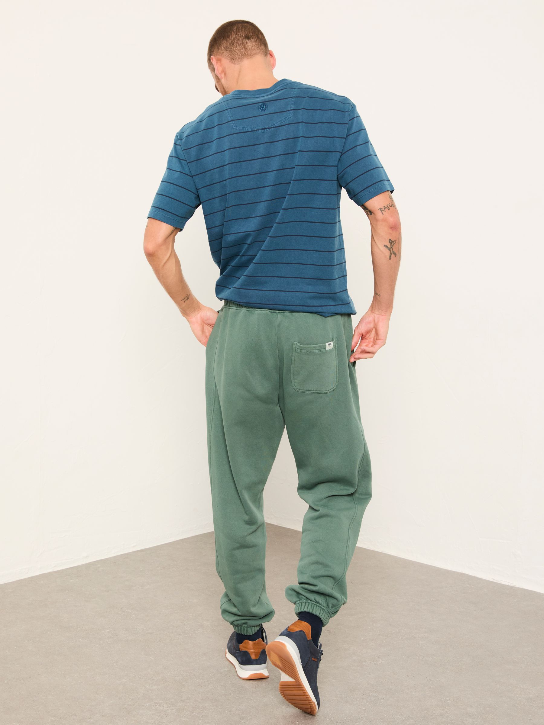 Brooke Jade Green Cuffed Joggers - Image 2 of 6 Brooke Jade Green Cuffed Joggers - Image 2 of 6