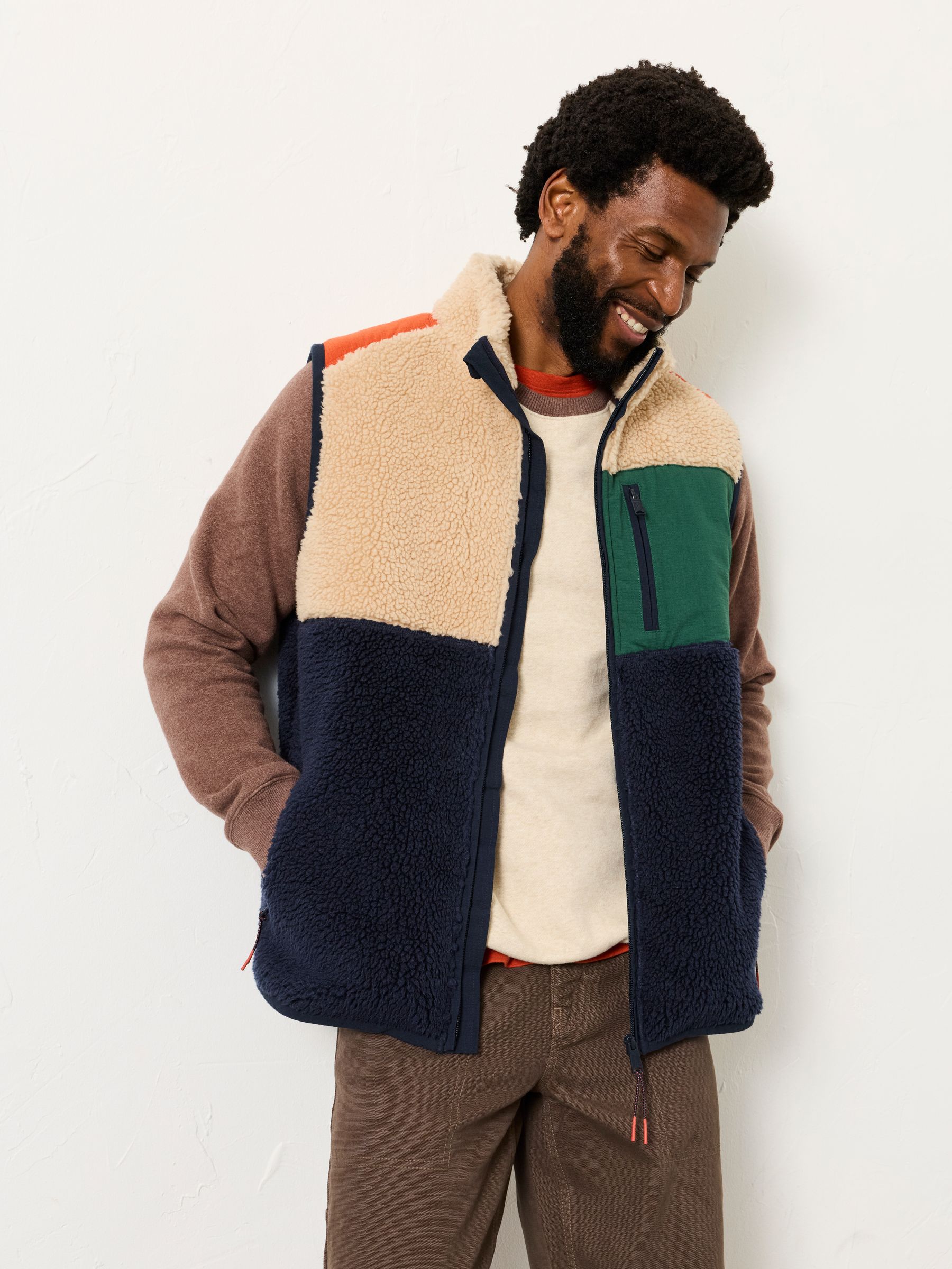 Brooke Chocolate Brown Crew Raglan - Image 5 of 6