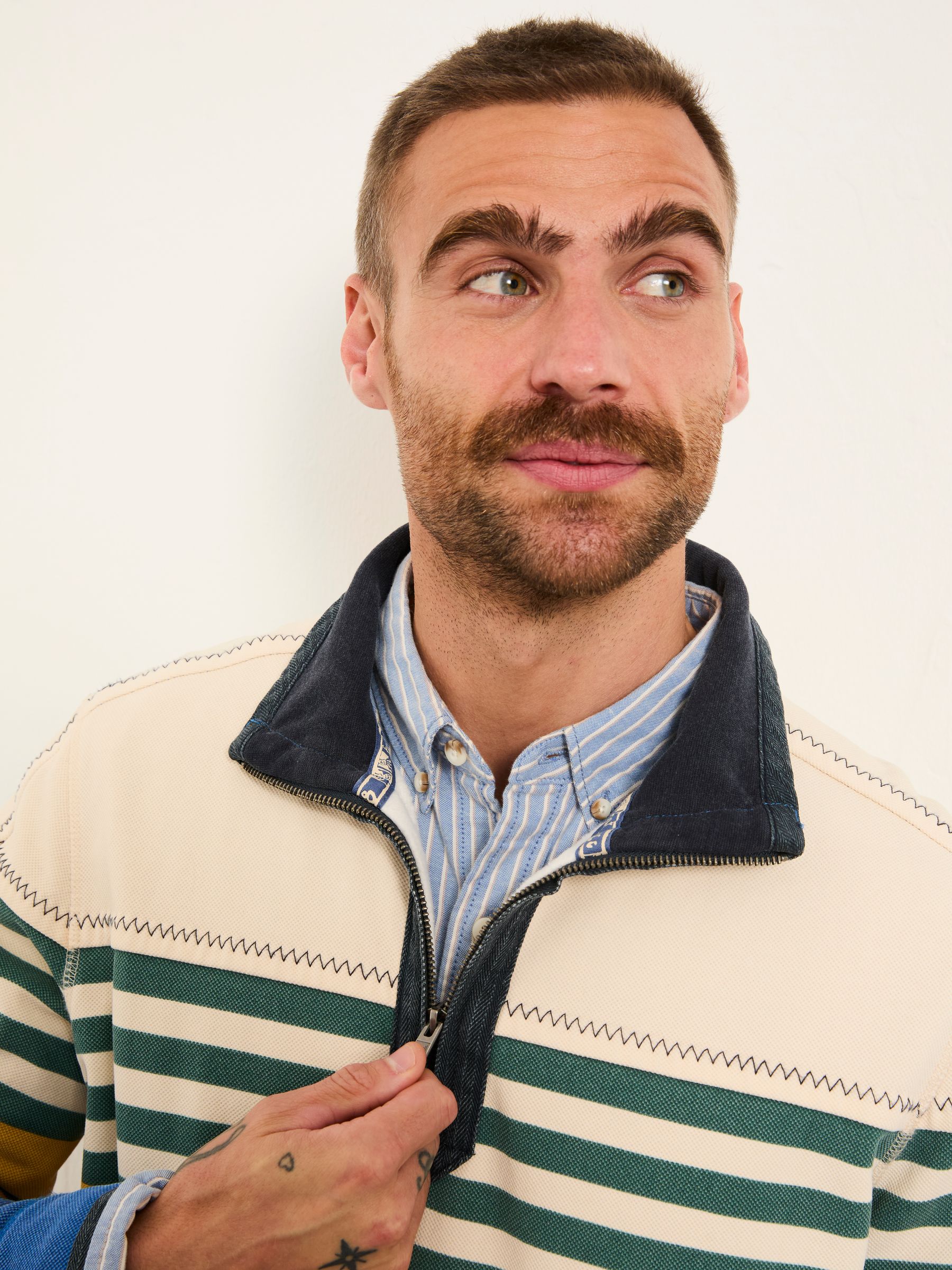 Airlie Cobalt Blue Chest Stripe - Image 3 of 5