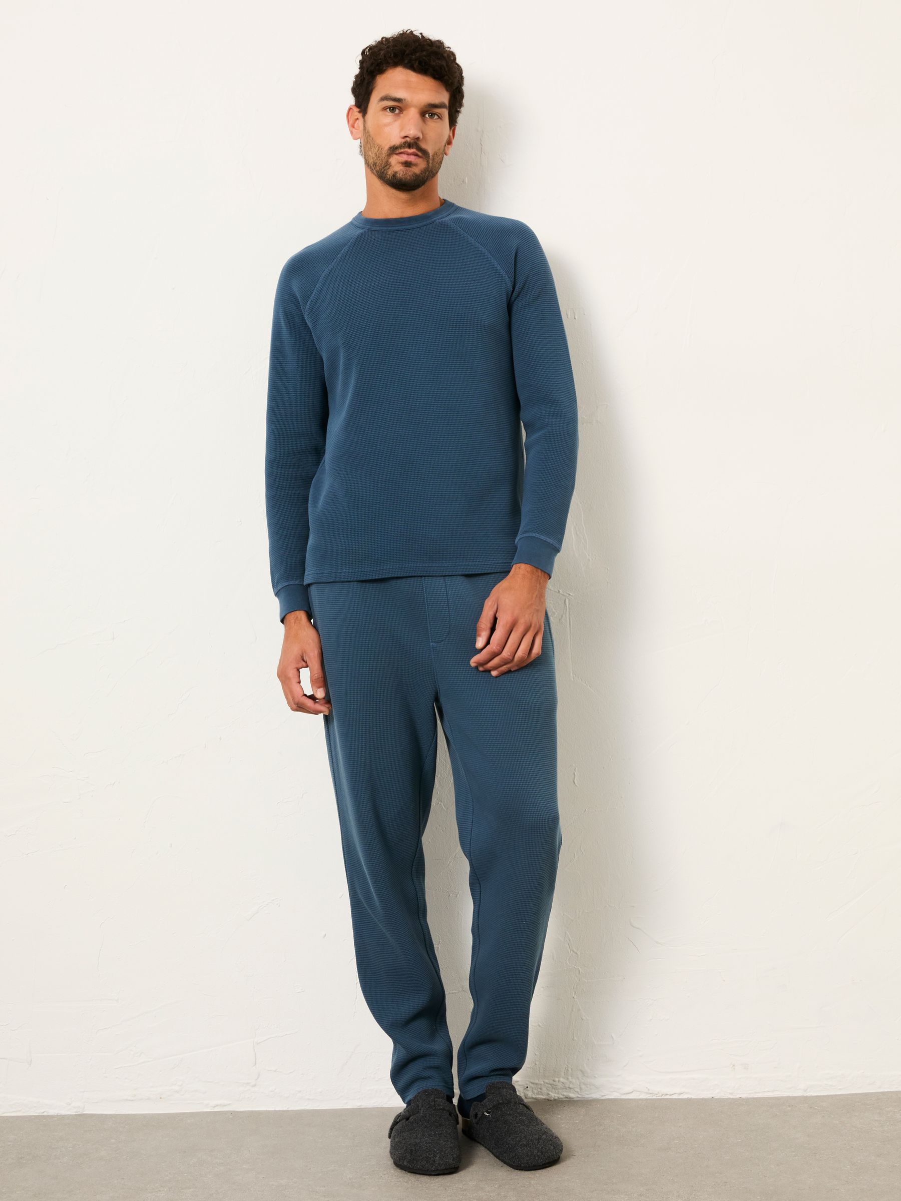 Wye Blue Denim Crew Neck Sweat - Image 3 of 6