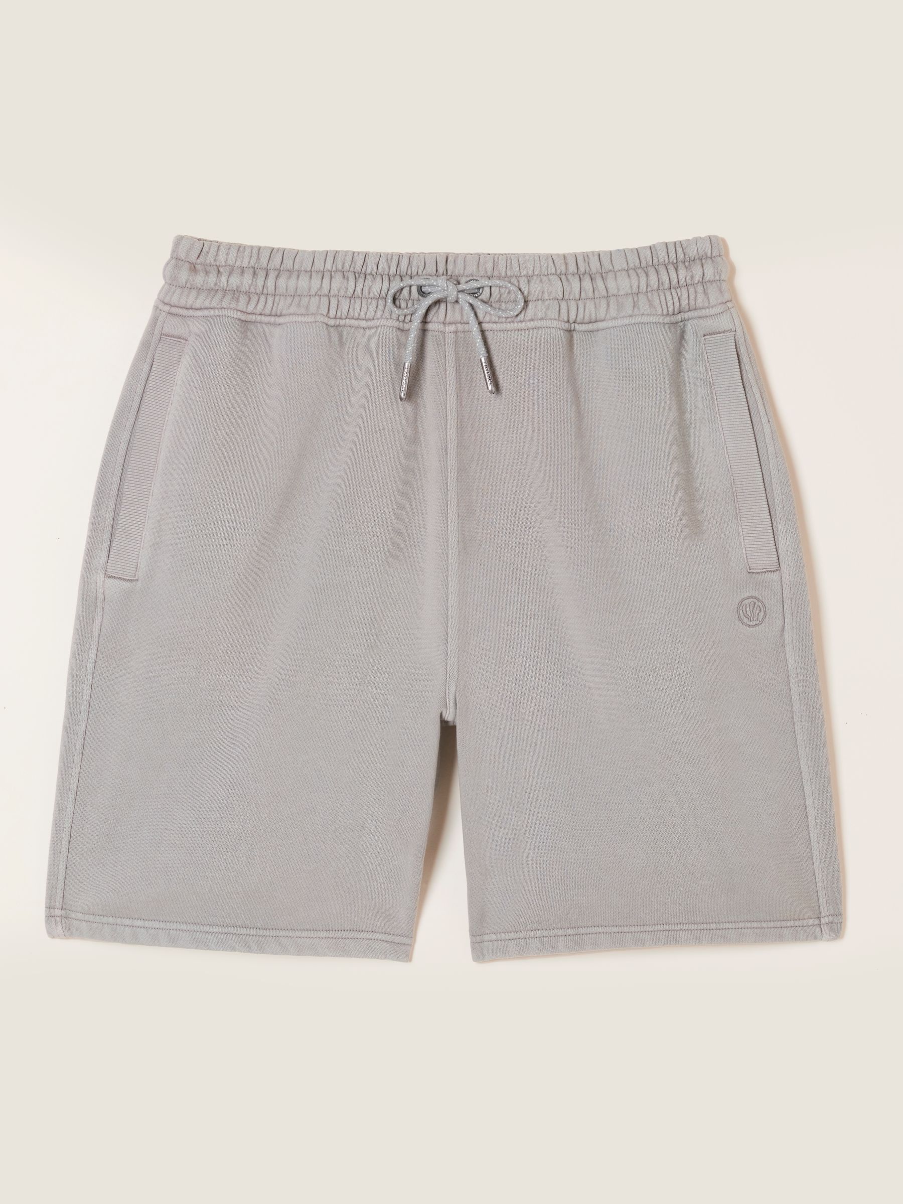 Brooke Light Grey Sweat Short - Image 6 of 6