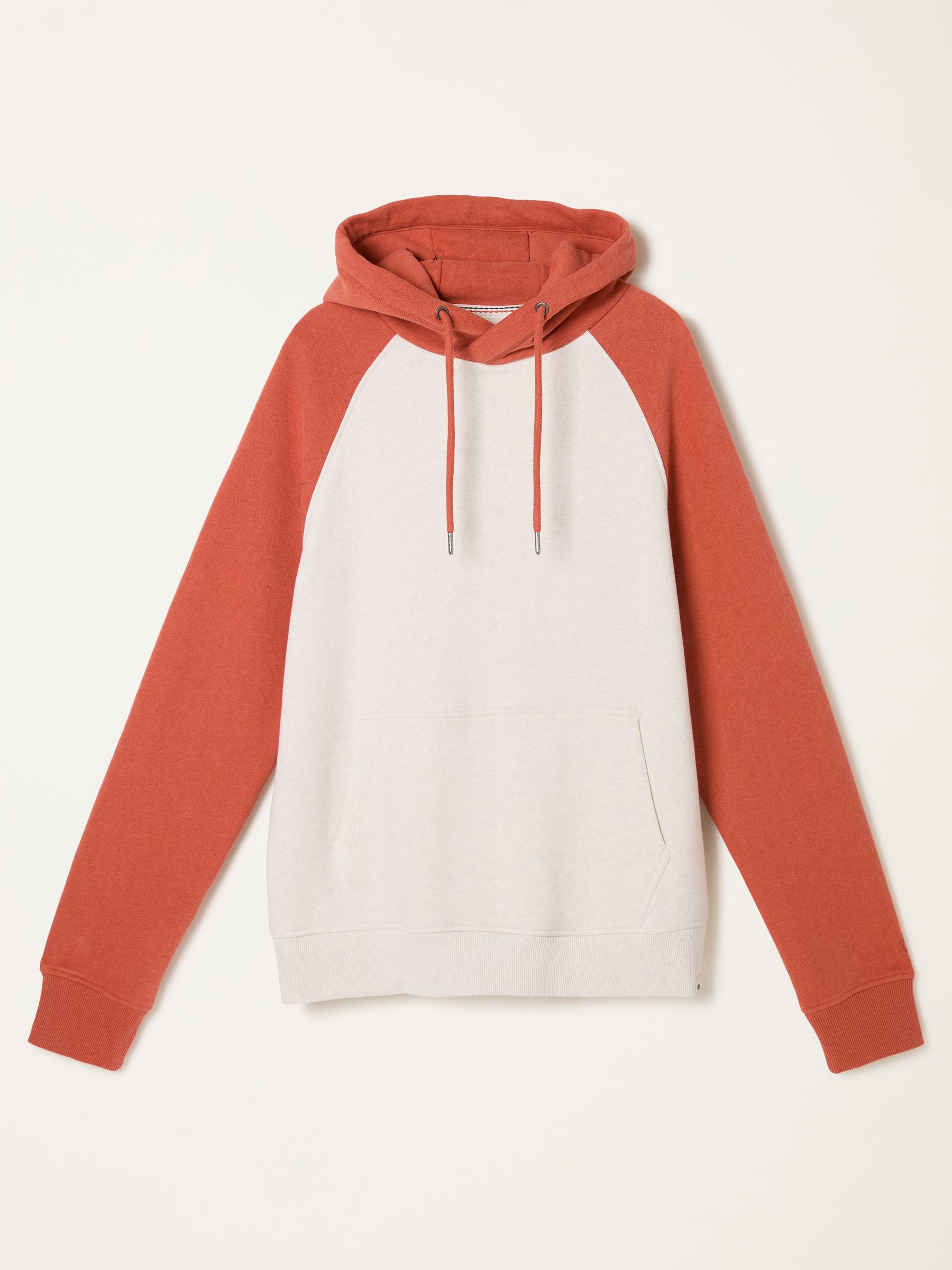 Brooke Oatmeal Overhead Contrast Raglan Hoodie - Image 6 of 6