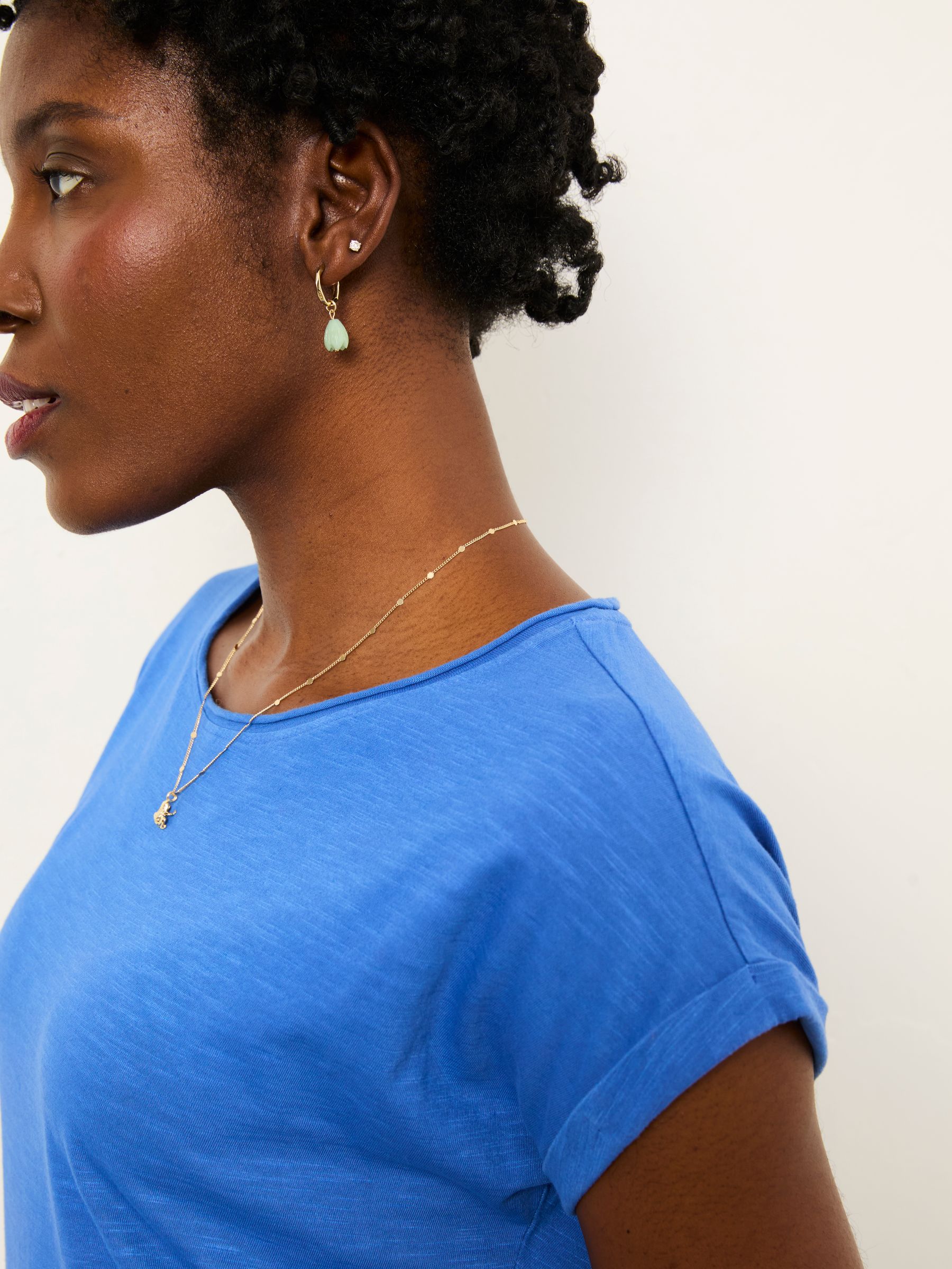 Ivy Bright Blue T Shirt - Image 3 of 5