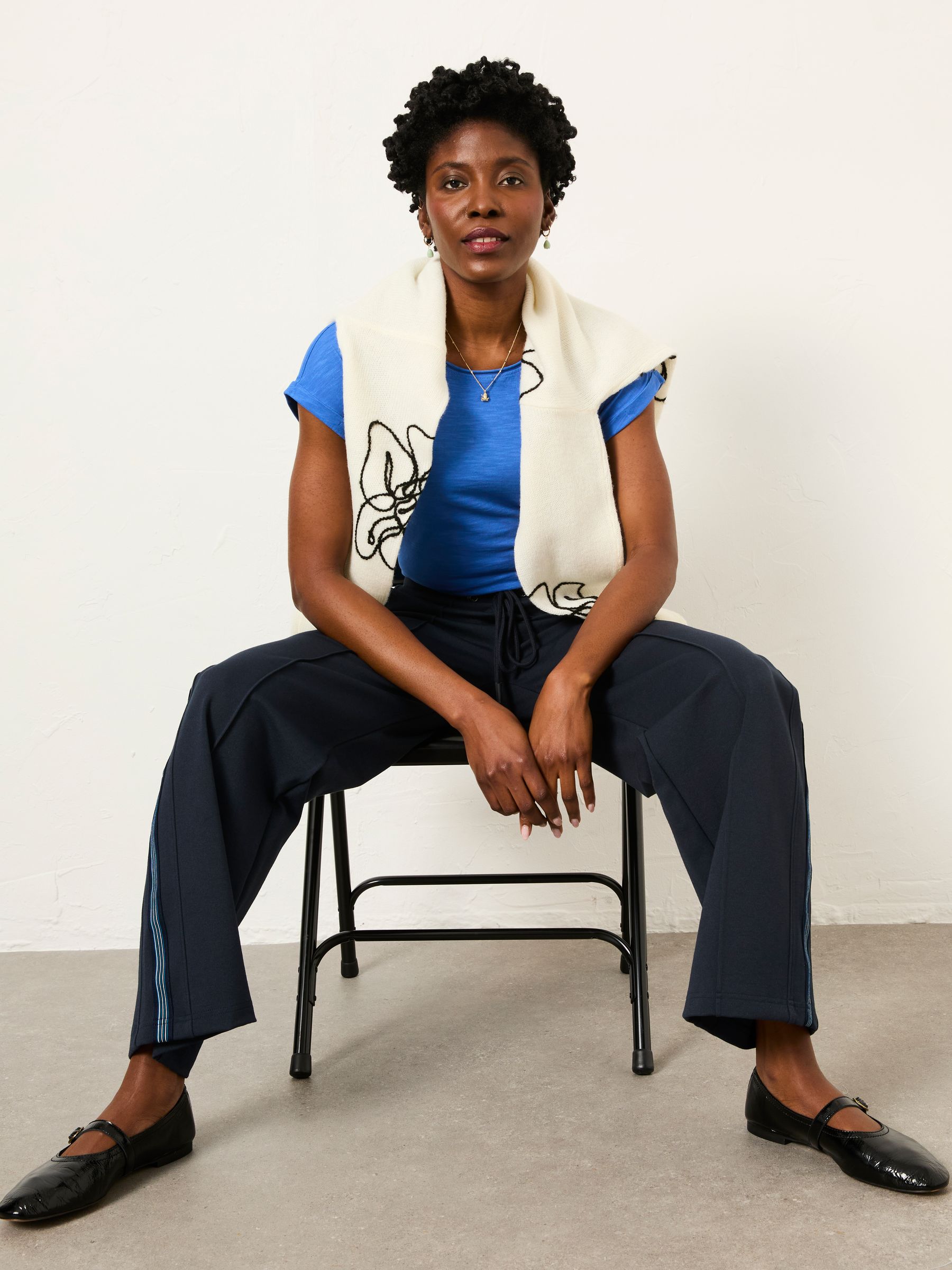 Ivy Bright Blue T Shirt - Image 4 of 5