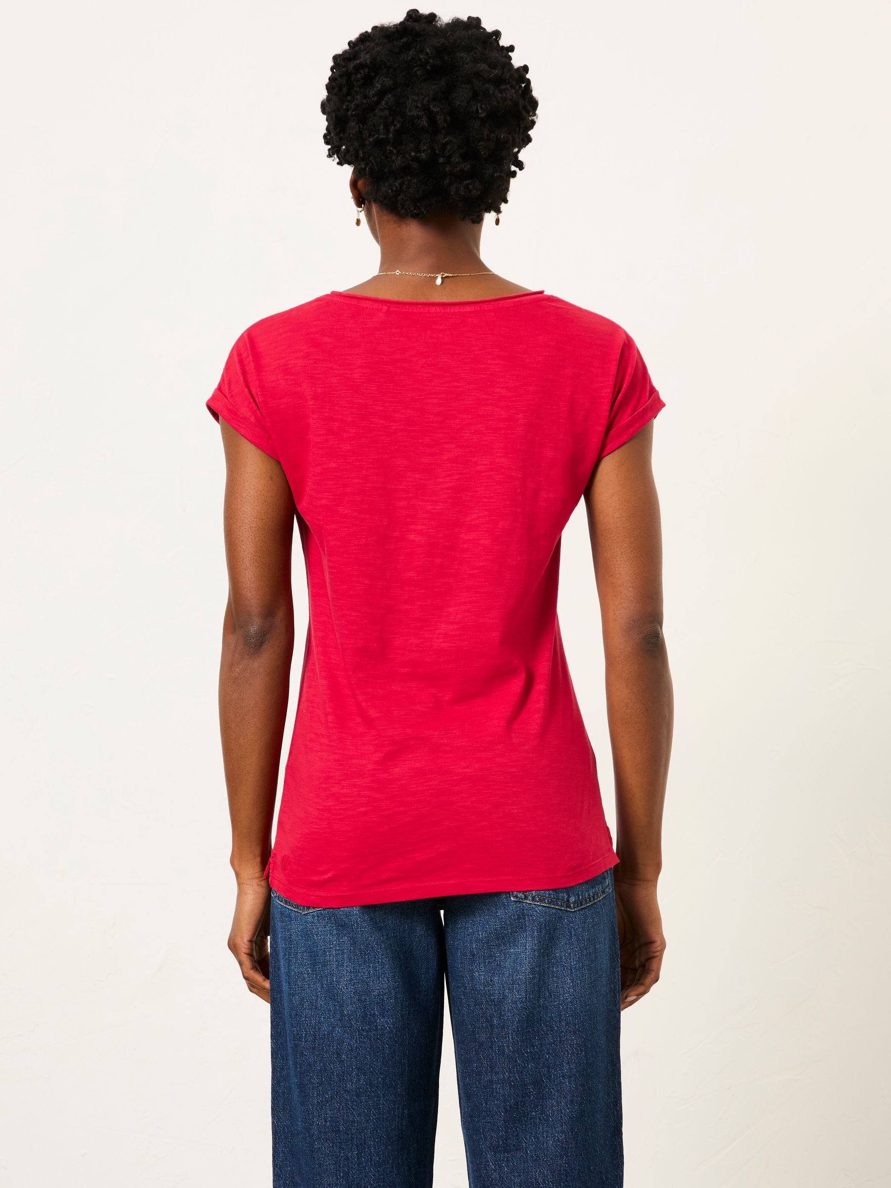 Ivy Fushsia Pink T Shirt - Image 2 of 5 Ivy Fushsia Pink T Shirt - Image 2 of 5